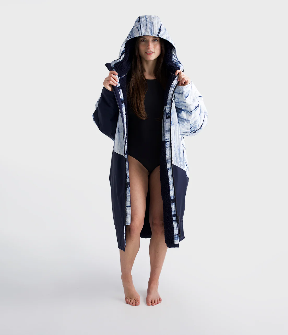 Batik Blue Advance Adults Changing Robe - Image 4