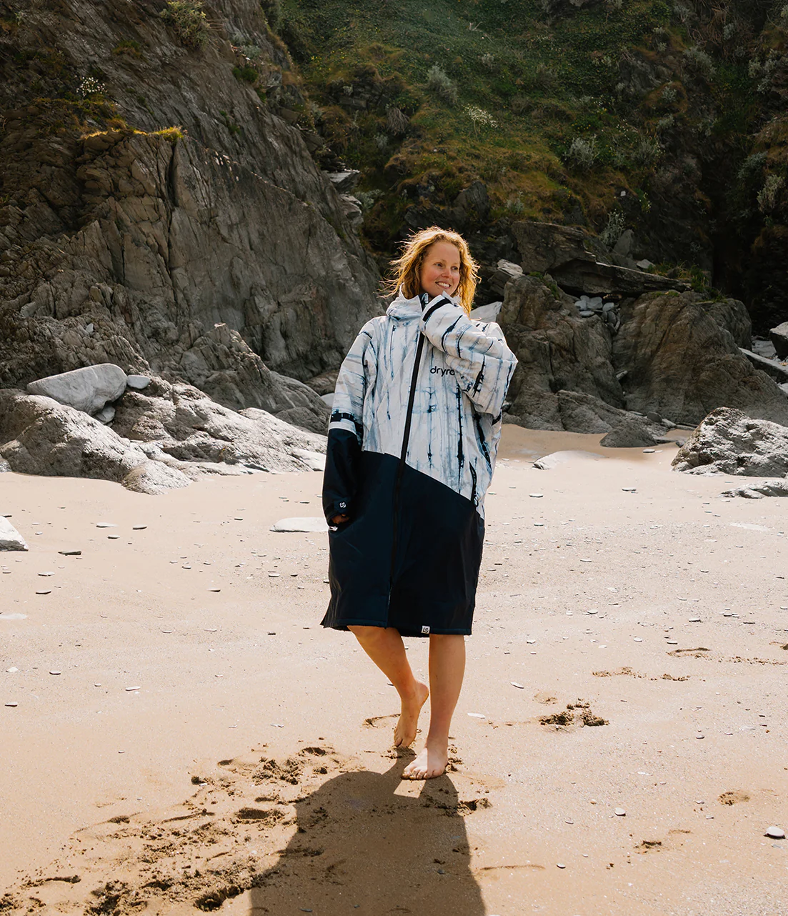 Batik Blue Advance Adults Changing Robe - Image 6