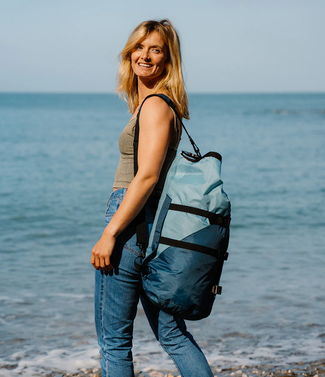 Blue Light Blue Compression Bag - Image 8