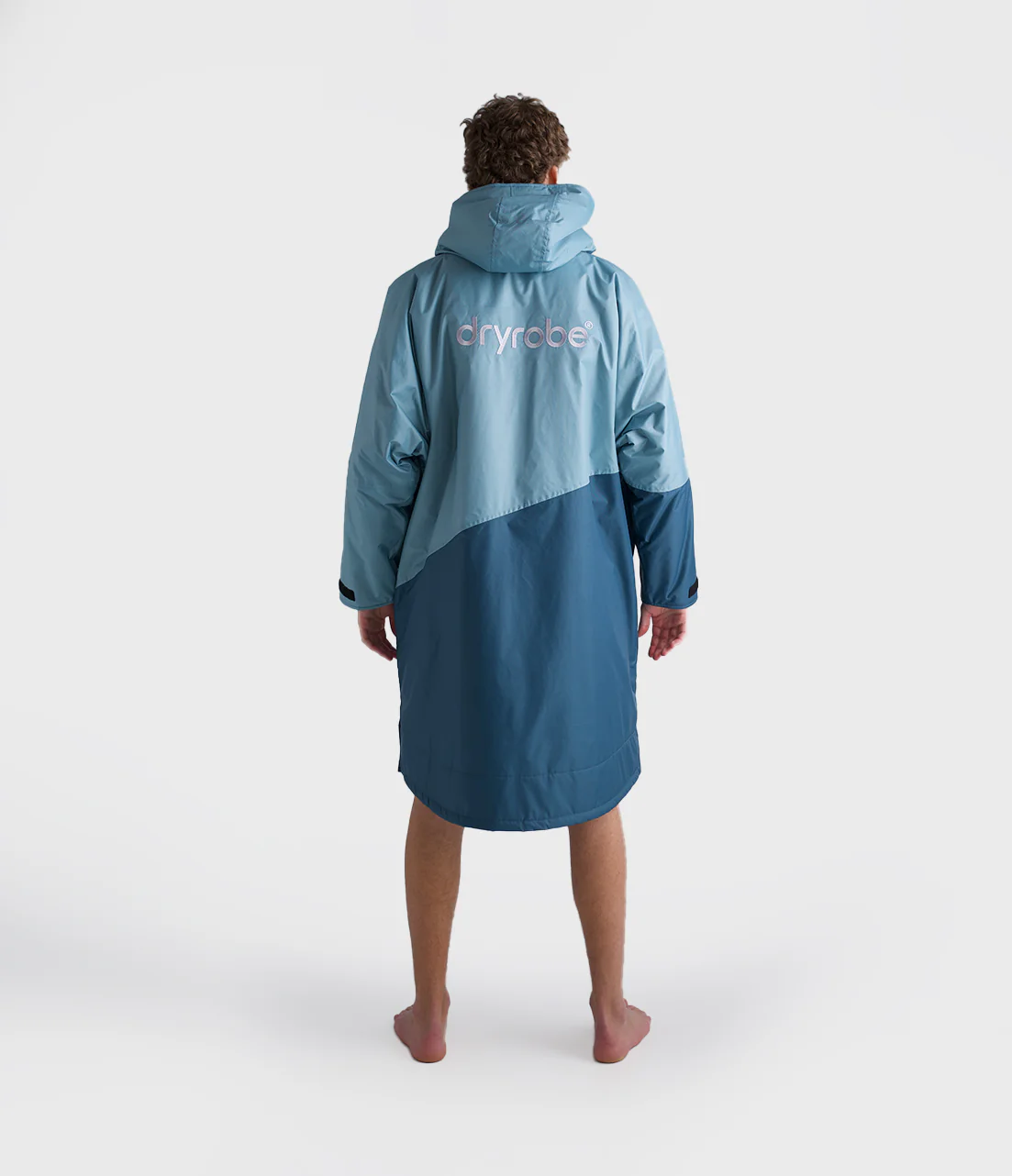 Blue Light Grey Advance Adults Changing Robe - Image 14