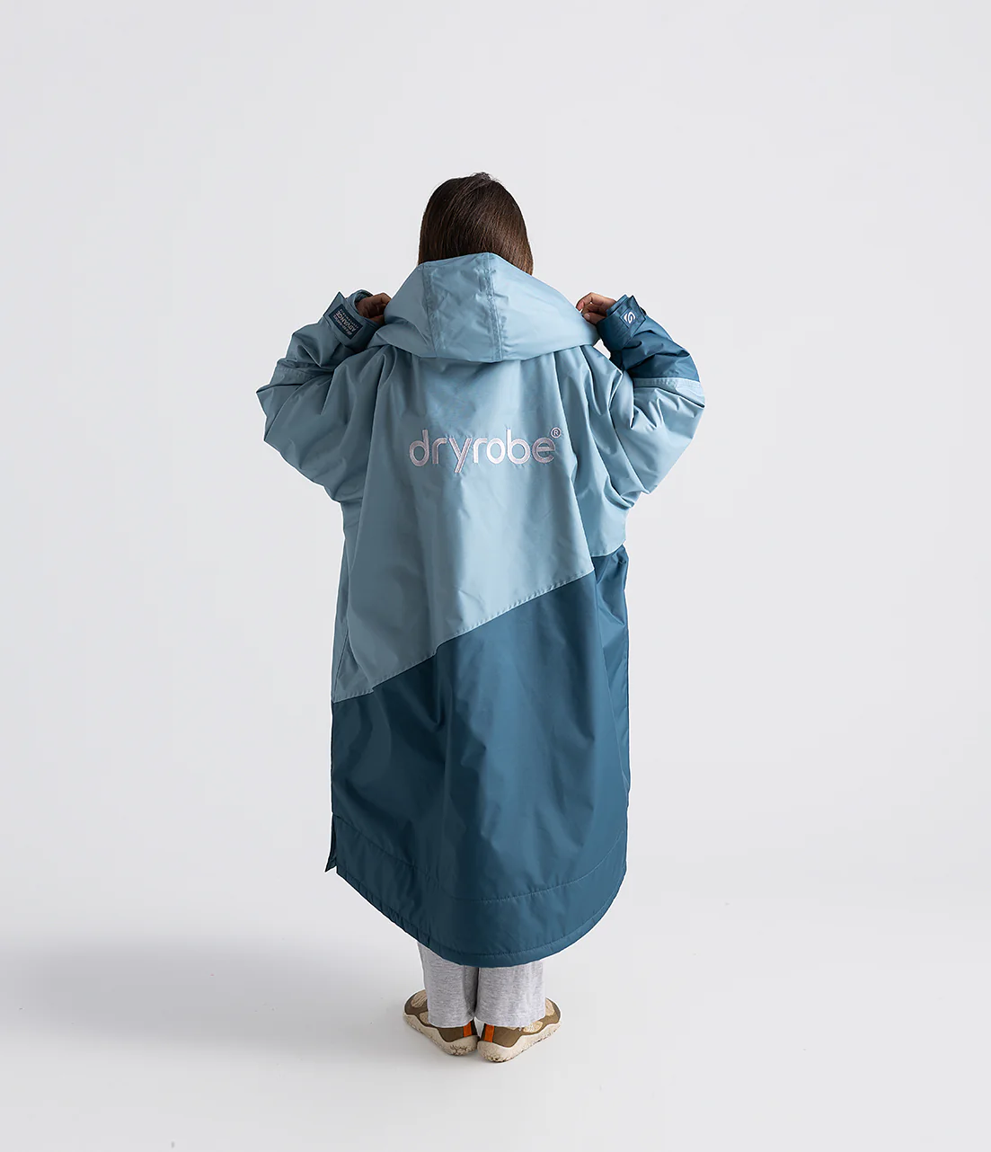 Blue Light Grey Advance Kids Long Sleeve - Image 6