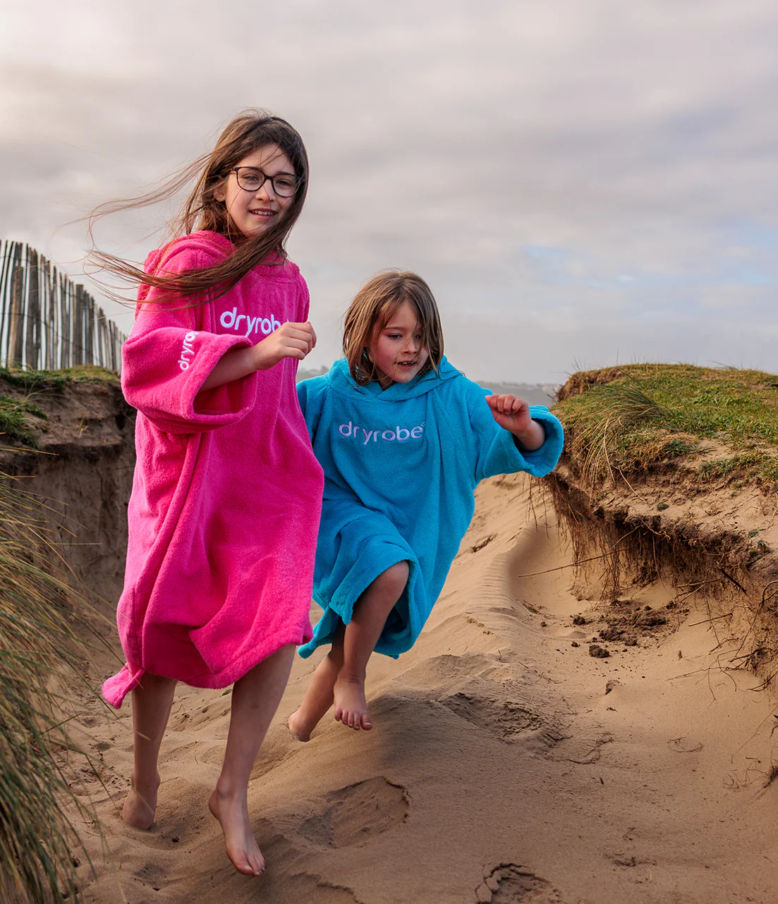 Blue Kids Organic Towel Changing Robe - Image 8