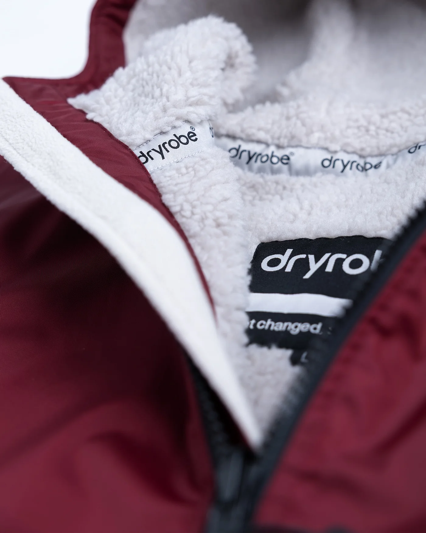 Burgundy Grey Advance Changing Robe - Image 14