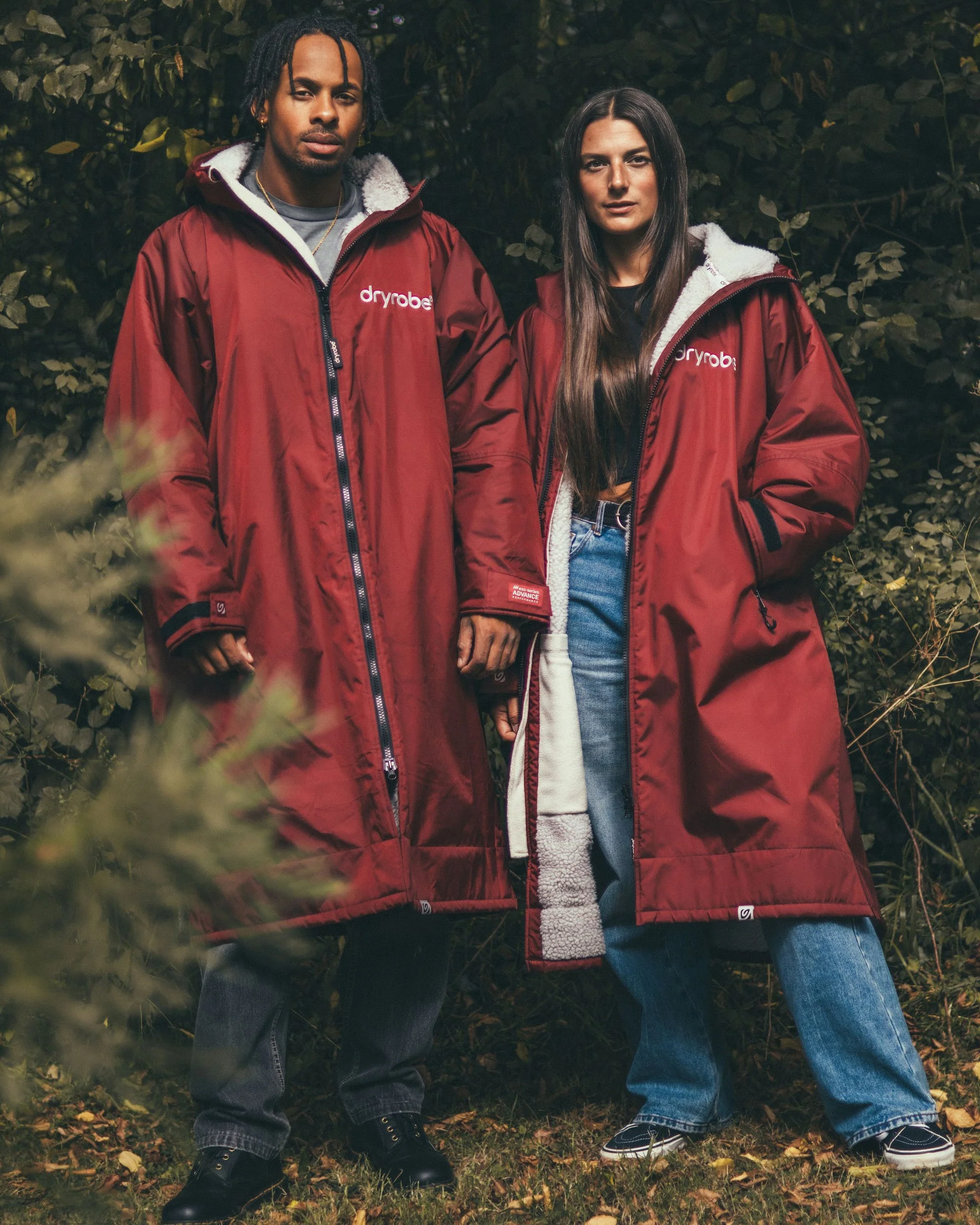 Burgundy Grey Advance Changing Robe - Image 16