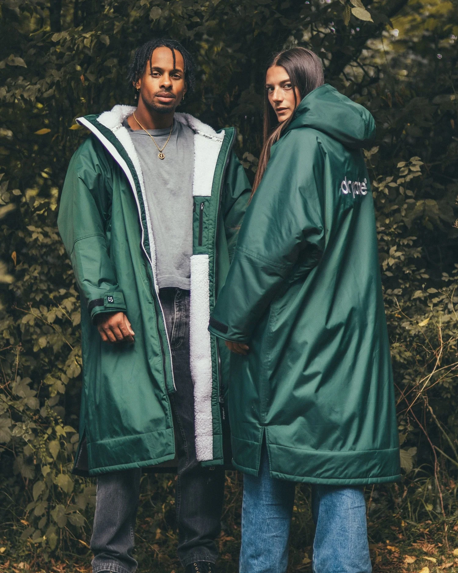 Dark Green Grey Advance Changing Robe - Image 13