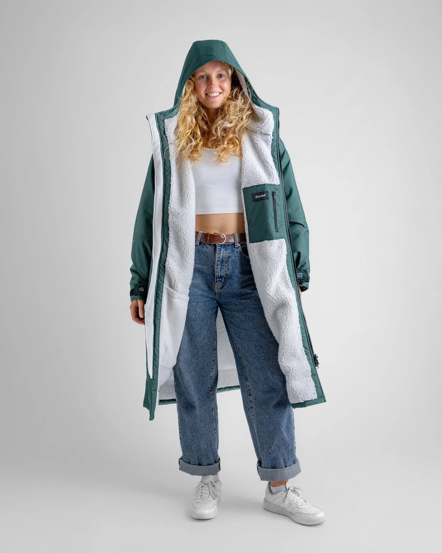 Dark Green Grey Advance Changing Robe - Image 4