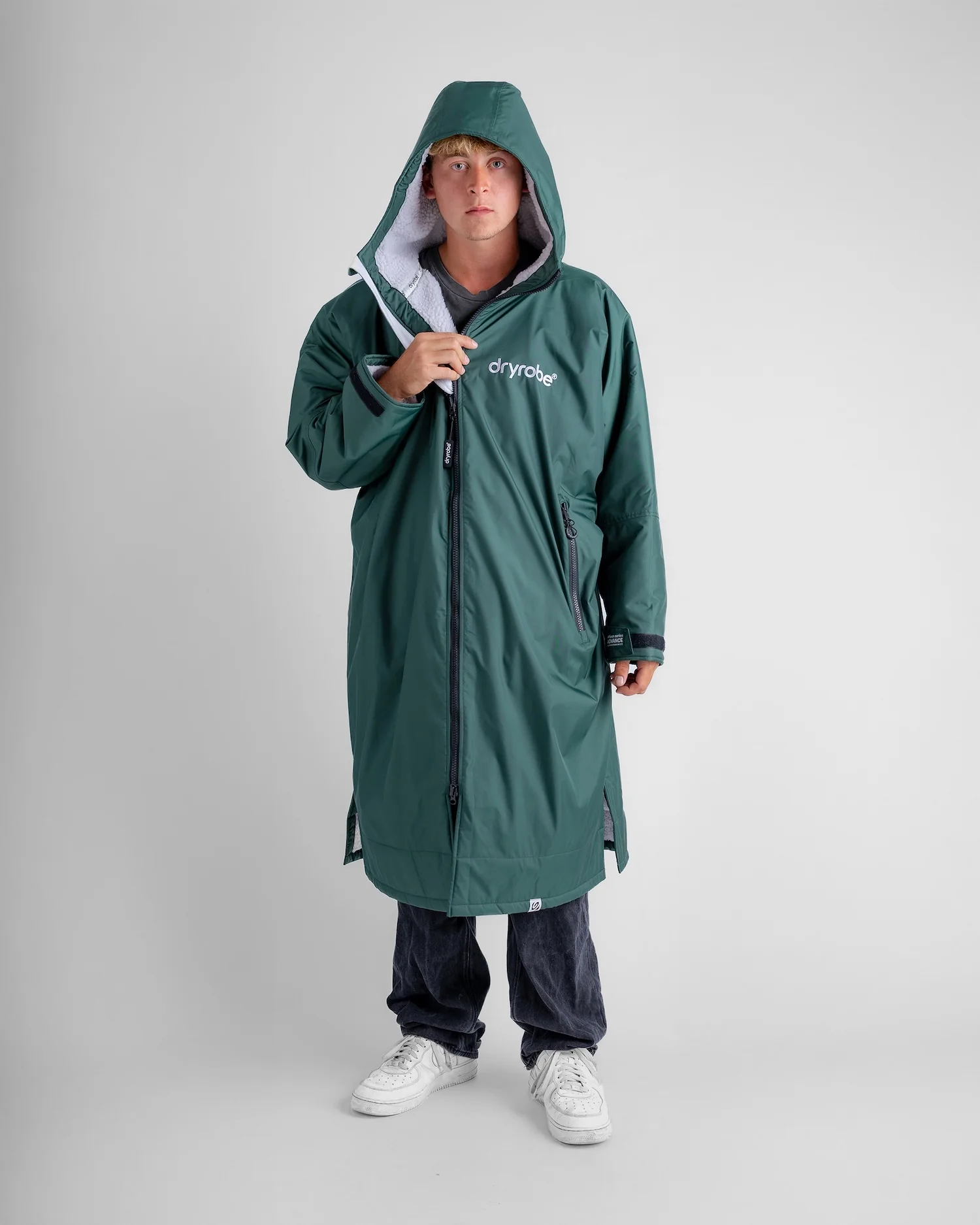 Dark Green Grey Advance Changing Robe - Image 7