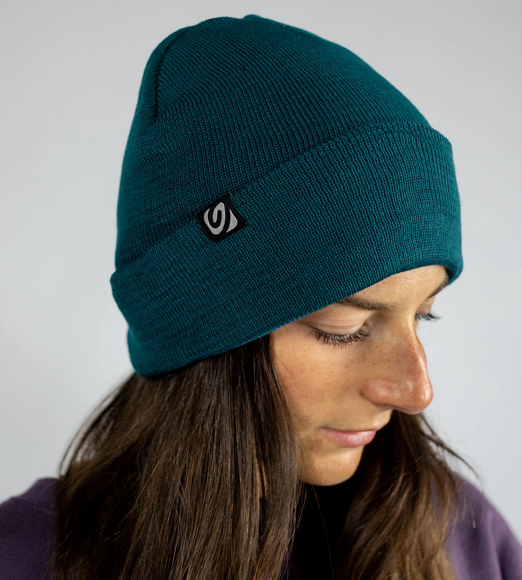 Deep Sea Blue Beanie - Image 5