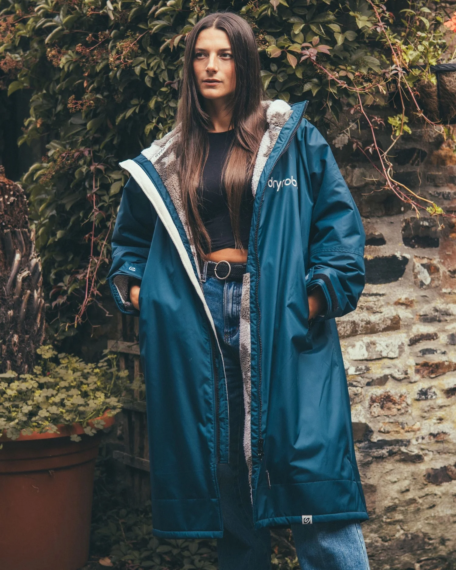 Deep Sea Blue Camo Advance Changing Robe - Image 17
