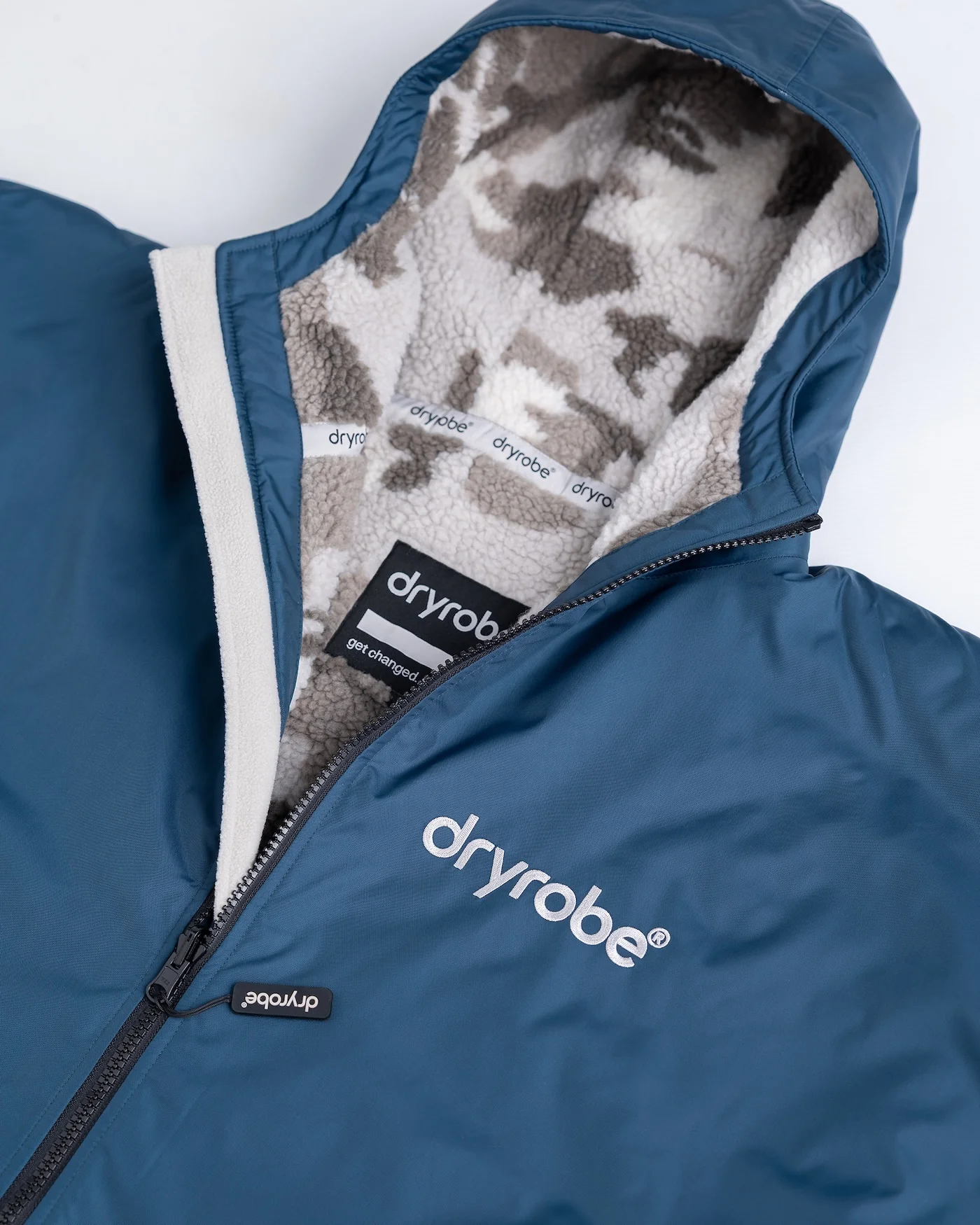 Deep Sea Blue Camo Advance Changing Robe - Image 9