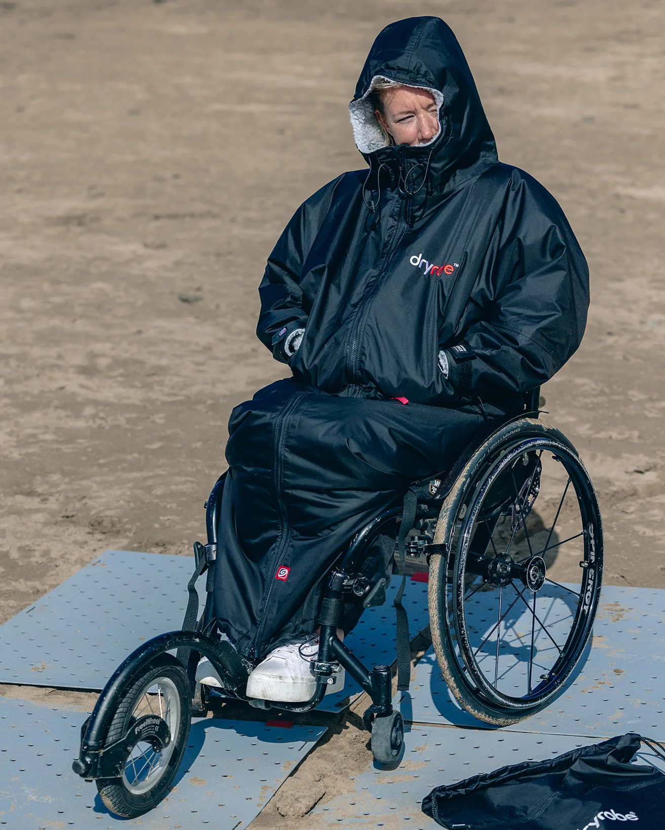 Black Grey Dryrobe® Adapt - Image 8