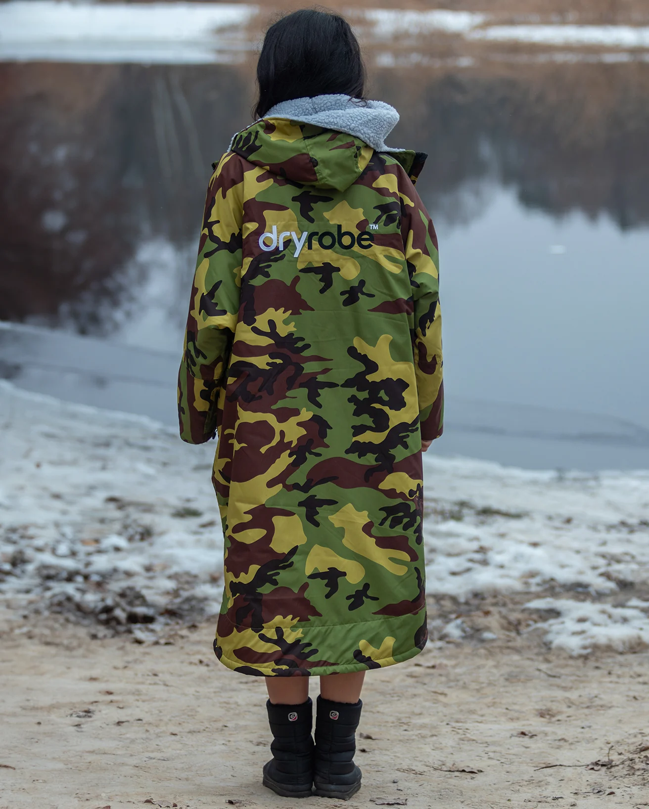 Camo Grey Advance Changing Robe - Image 13