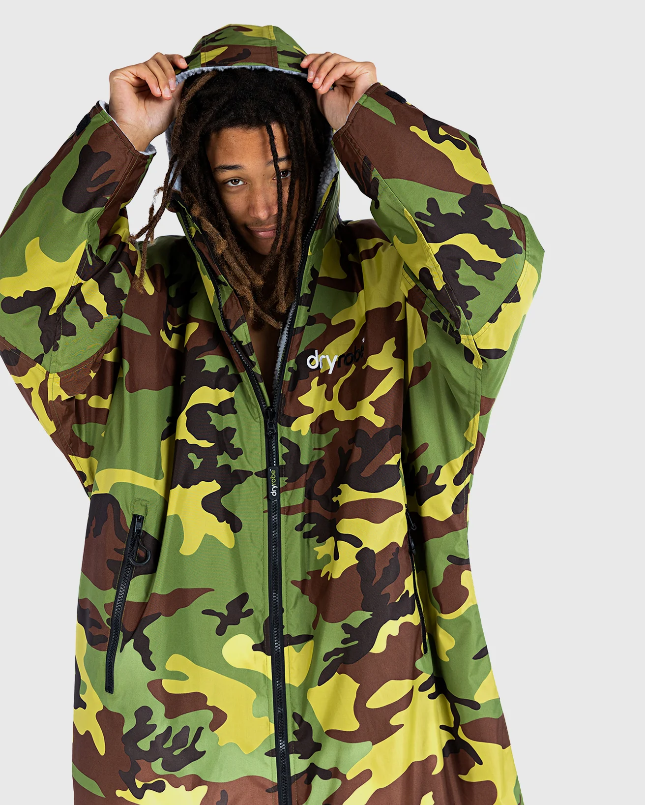 Camo Grey Advance Changing Robe - Image 3