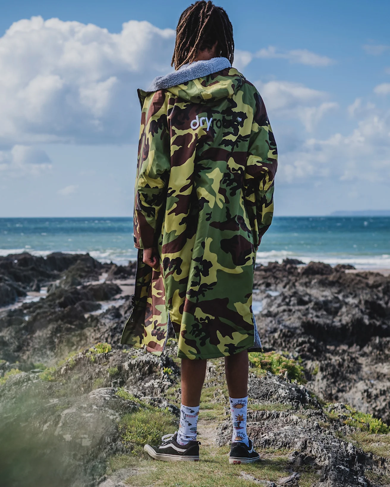 Camo Grey Advance Changing Robe - Image 4