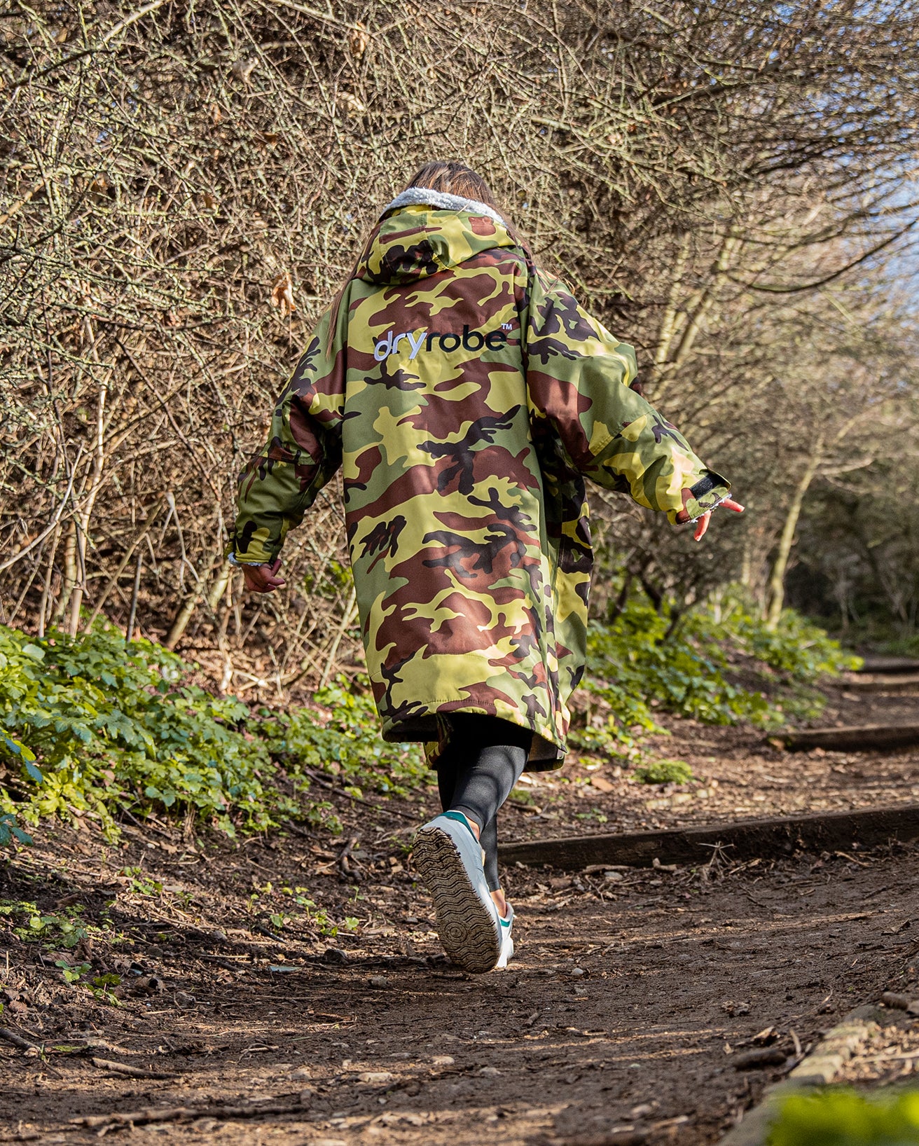 Camo Grey Kids Advance Changing Robe - Image 4