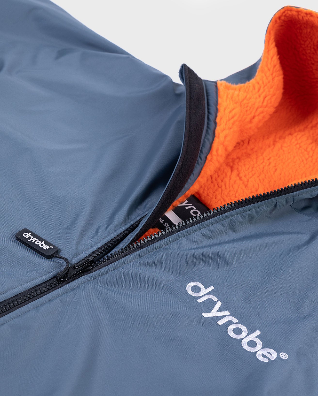 Dark Grey Orange Kids Advance Changing Robe - Image 6