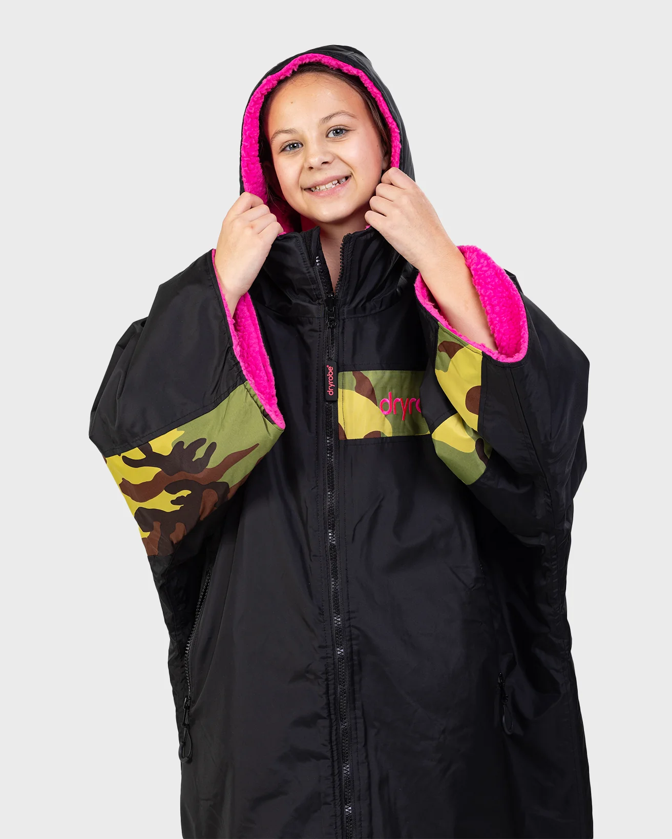 Resale REWORK - Black Camo Pink Easy-Fit Advance - Kids 10-13