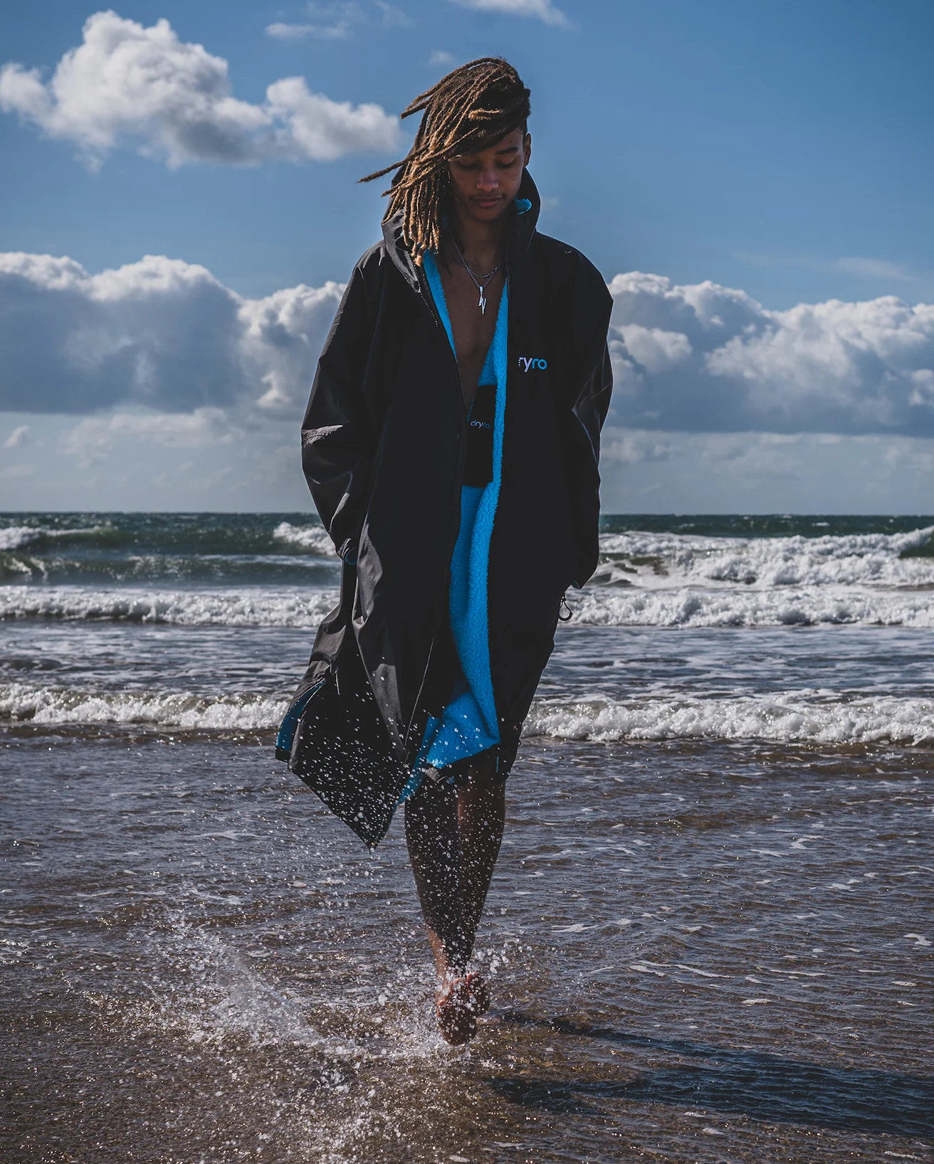 Black Blue Advance Changing Robe - Image 14