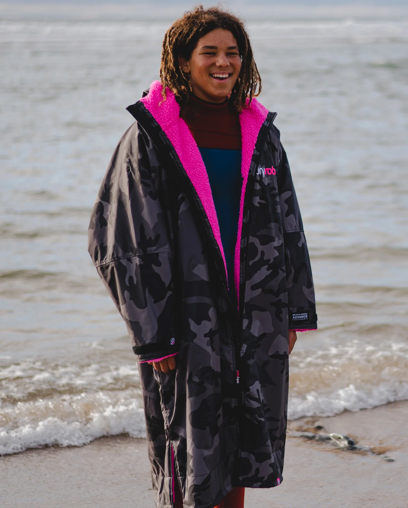 Black Camo Pink Advance Changing Robe - Image 13