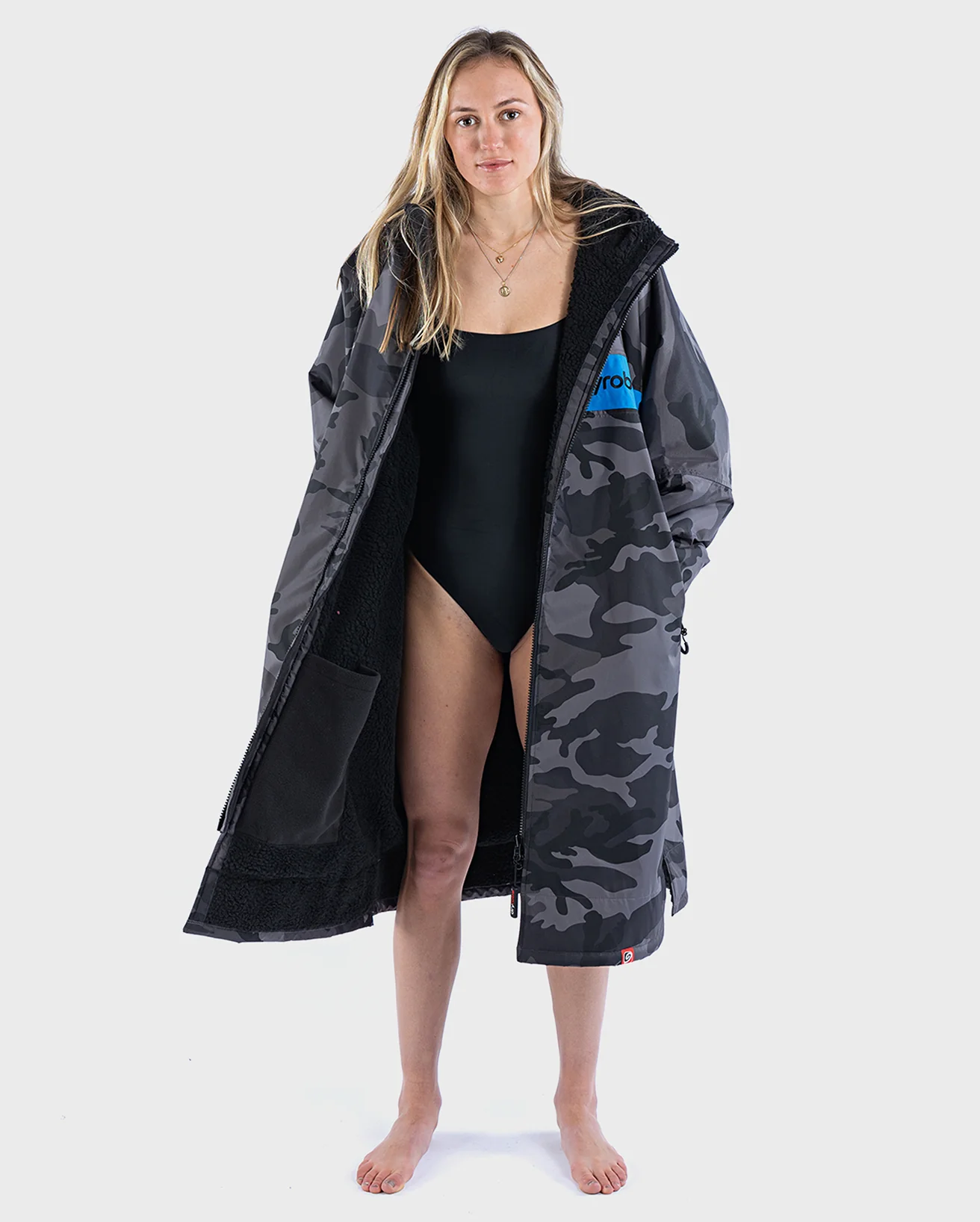 REWORK - Black Camo Blue Advance Change Robe - Image 2
