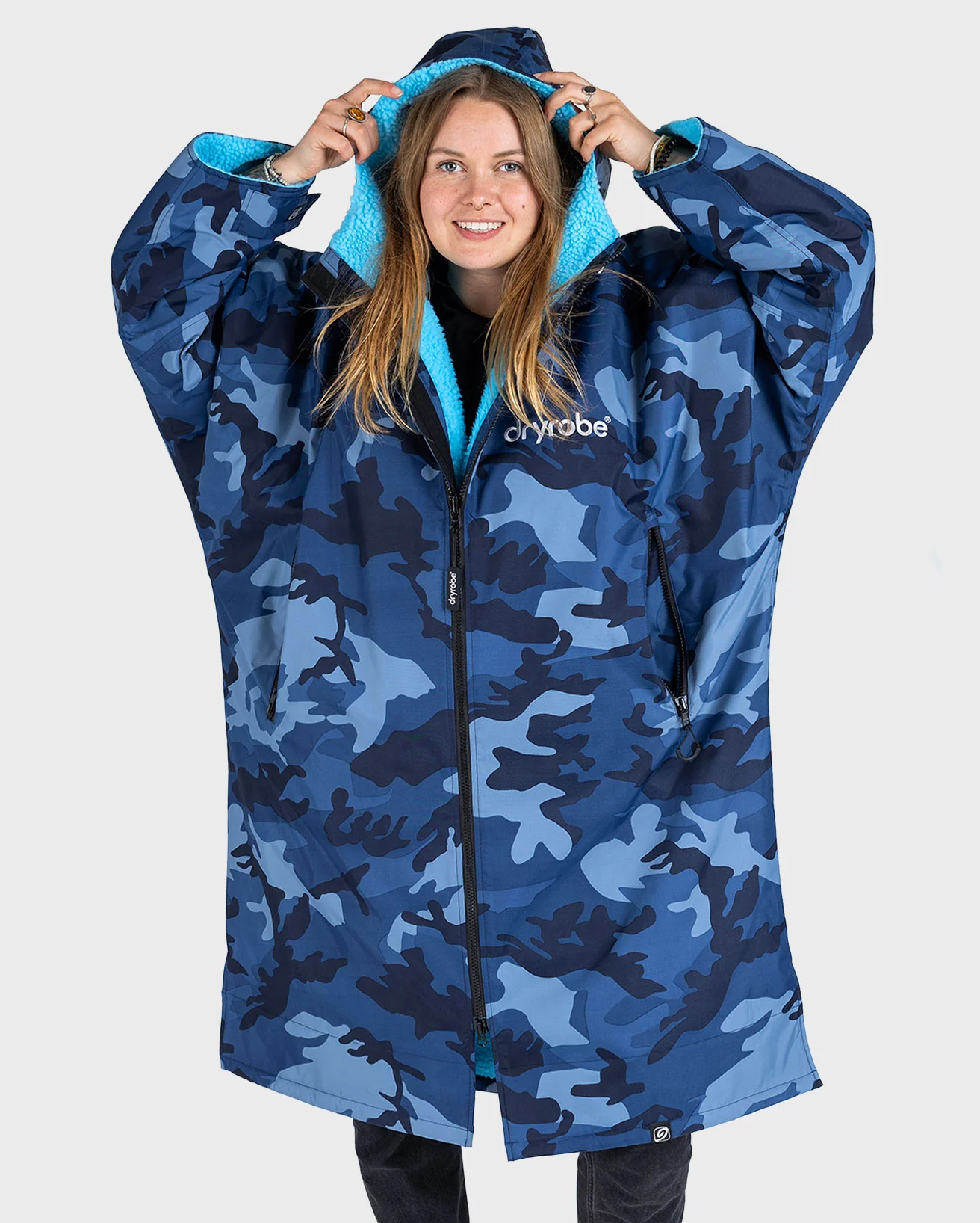 Blue Camo Blue Advance Changing Robe - Image 3