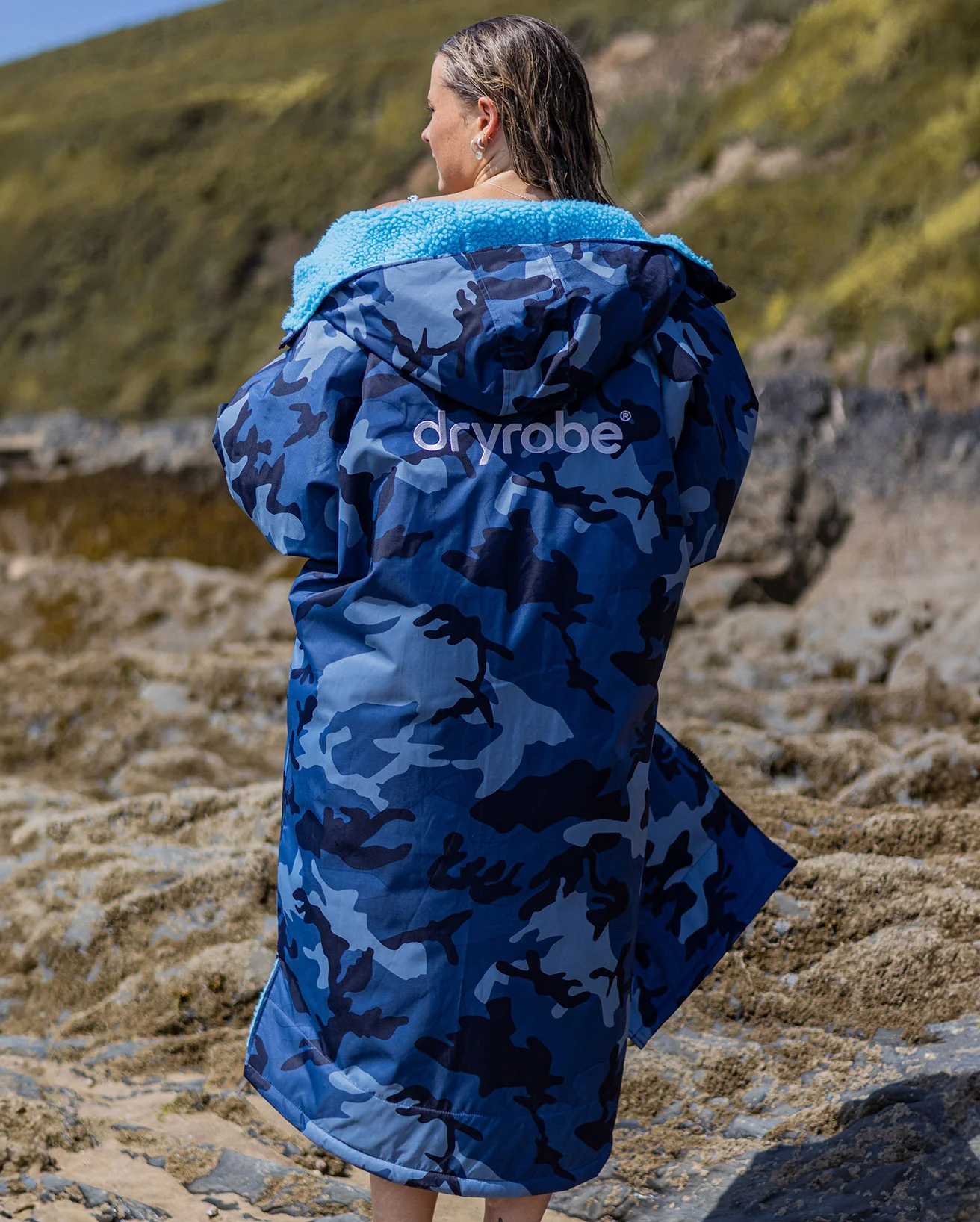 Blue Camo Blue Advance Changing Robe - Image 4