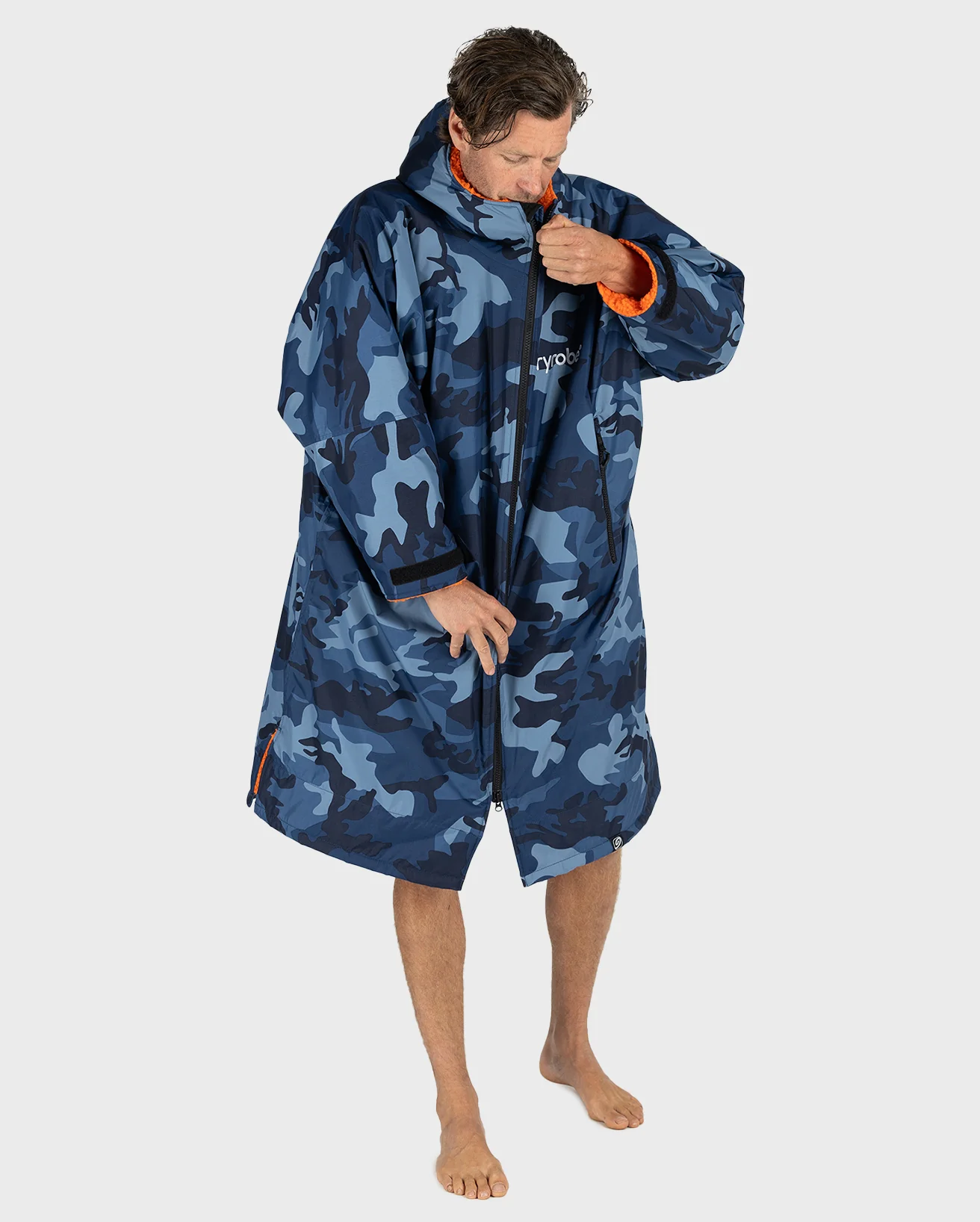 Blue Camo Orange Advance Changing Robe - Image 10