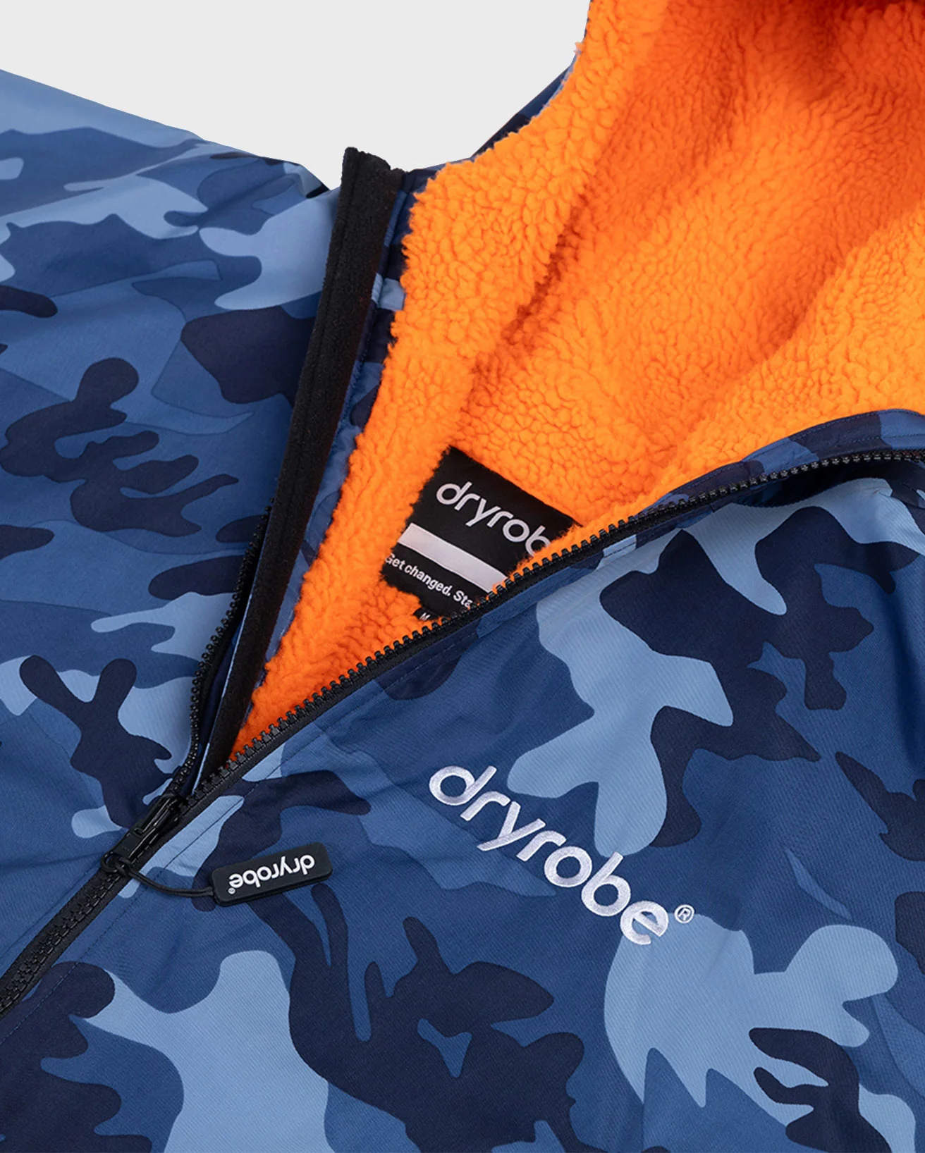 Blue Camo Orange Advance Changing Robe - Image 18