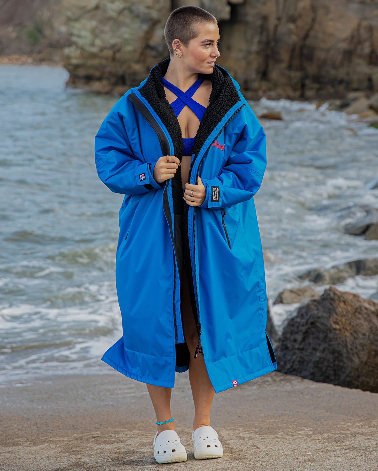 Cobalt Blue Black Advance Changing Robe - Image 5
