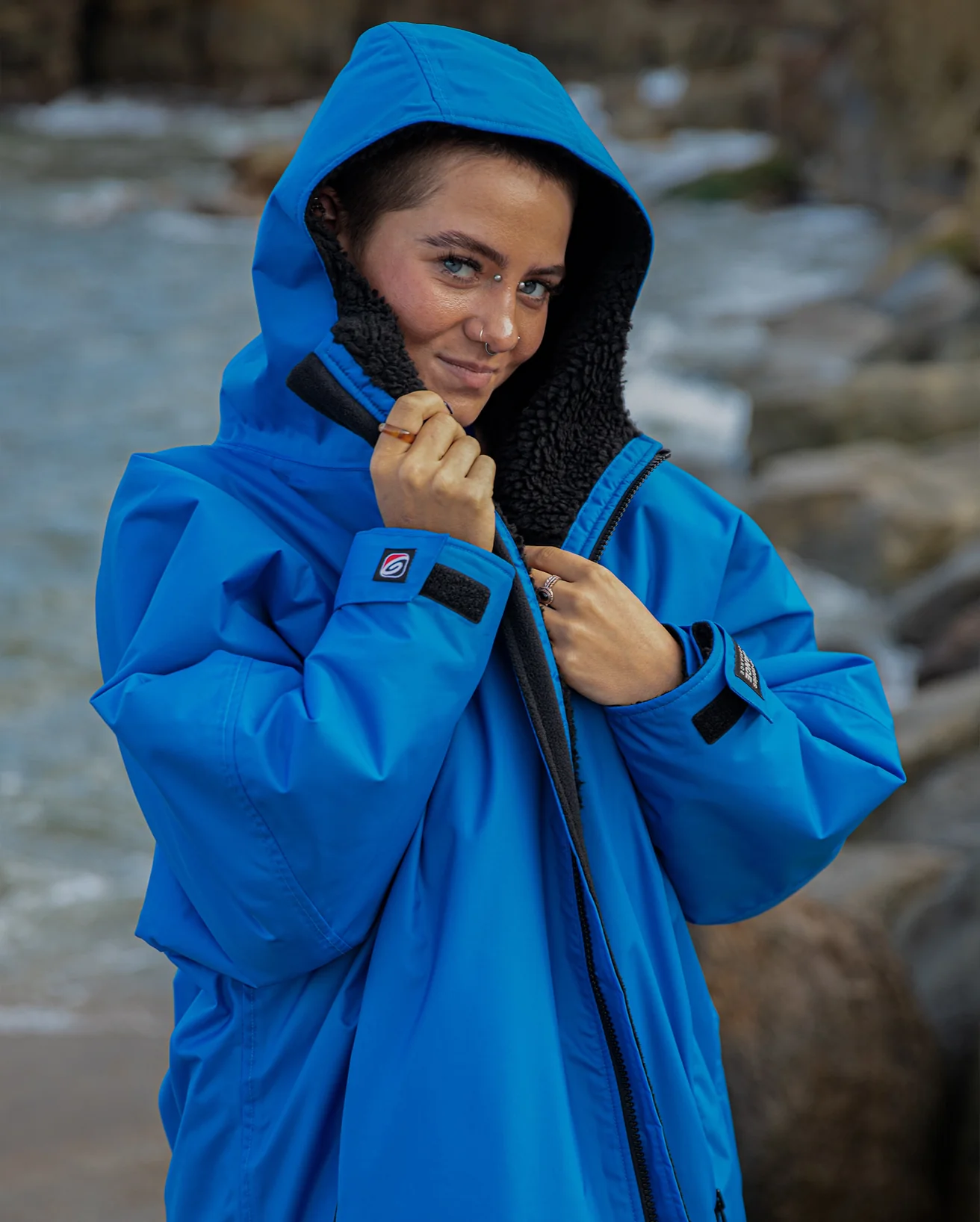 Cobalt Blue Black Advance Changing Robe - Image 6