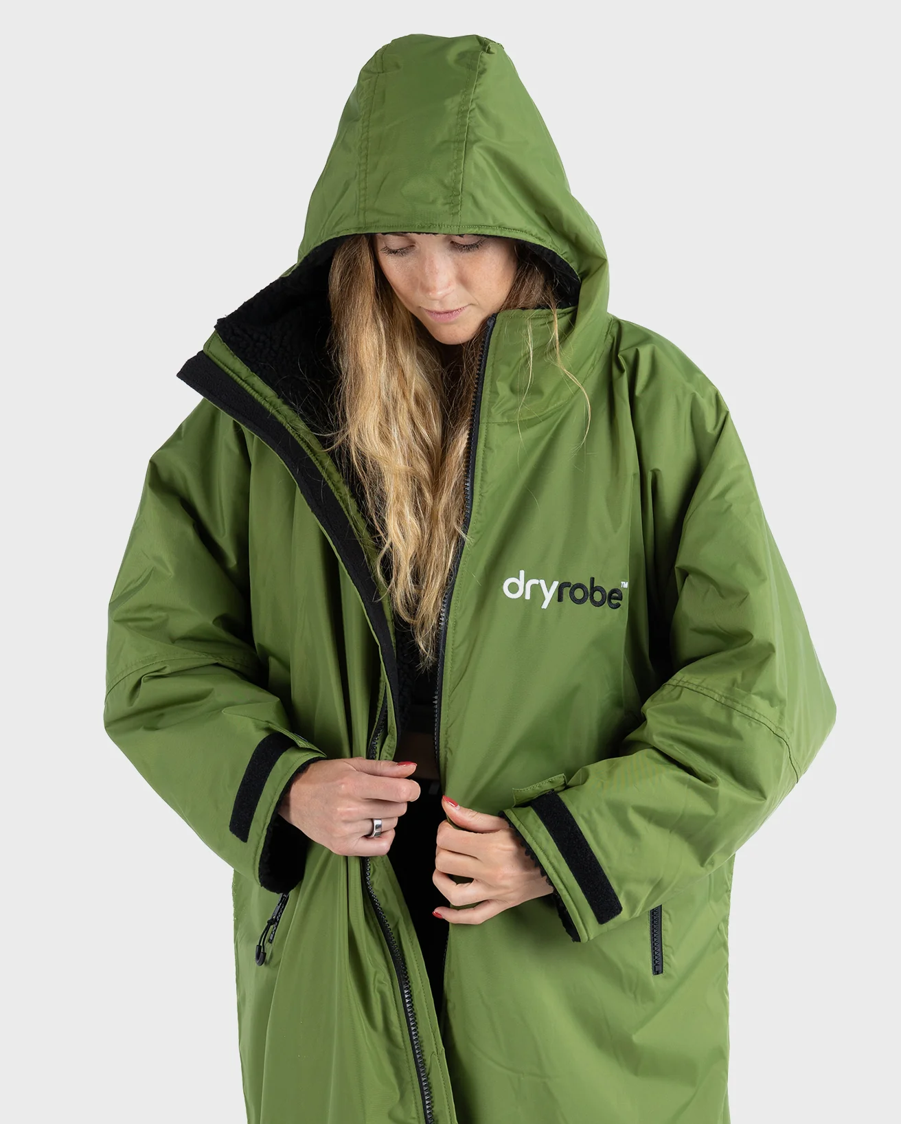Forest Green Black Advance Changing Robe - Image 11