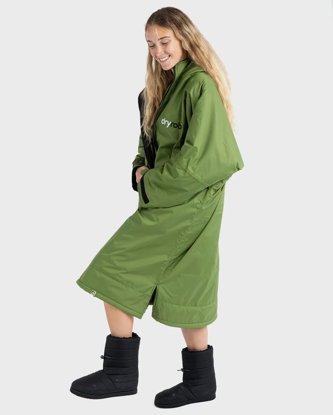 Forest Green Black Advance Changing Robe - Image 12