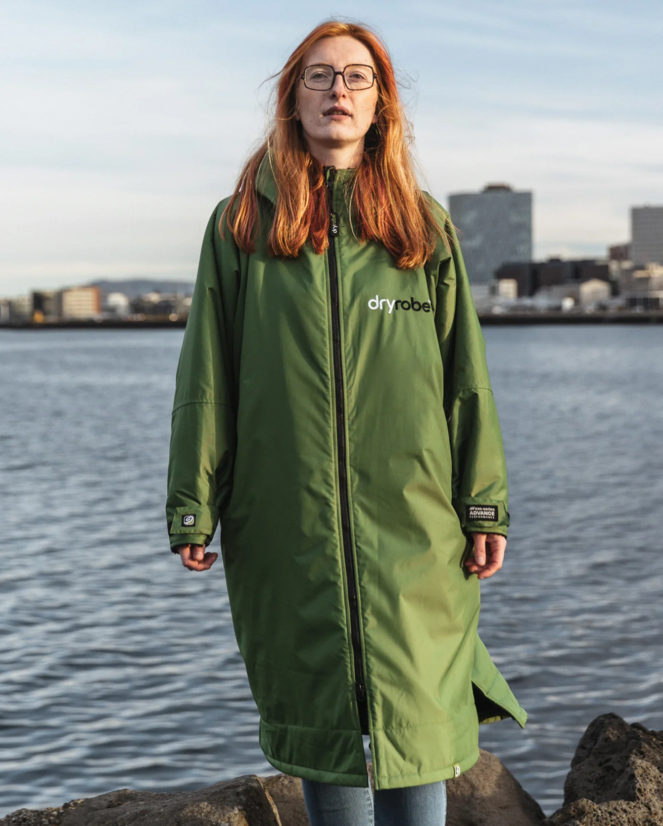 Forest Green Black Advance Changing Robe - Image 15