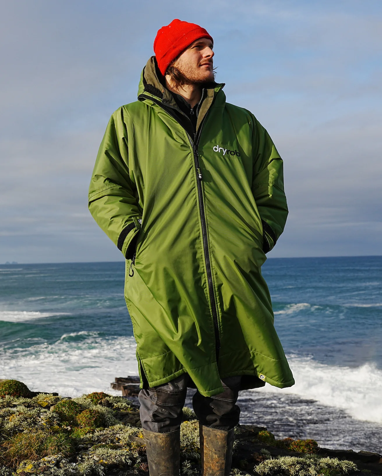 Forest Green Black Advance Changing Robe - Image 5