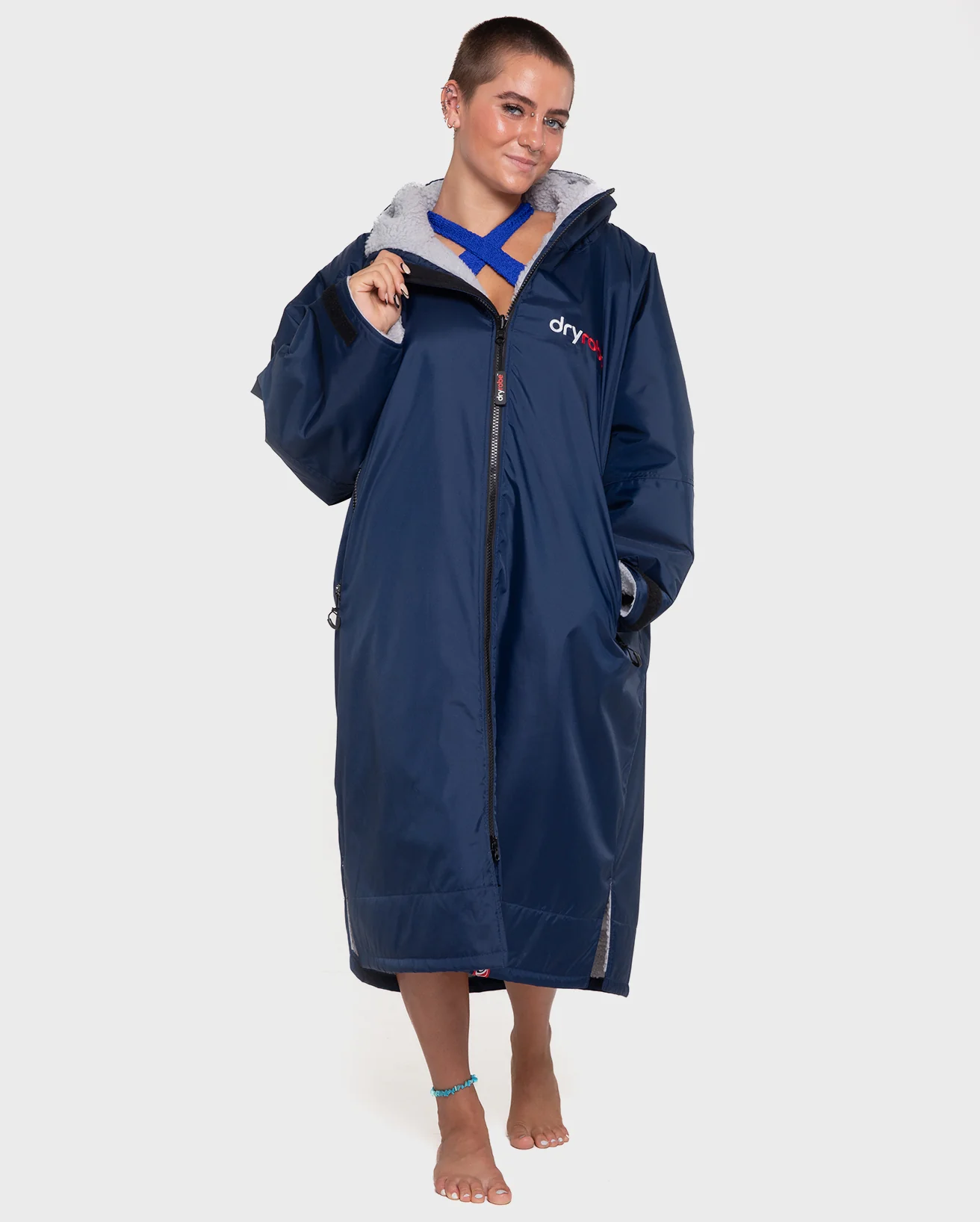 Navy Grey Advance Changing Robe - Image 10