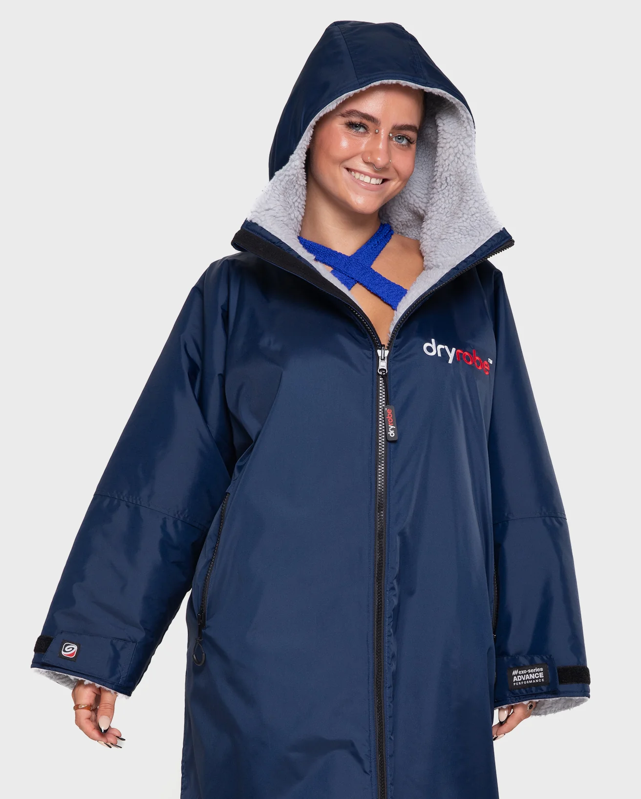 Navy Grey Advance Changing Robe - Image 11