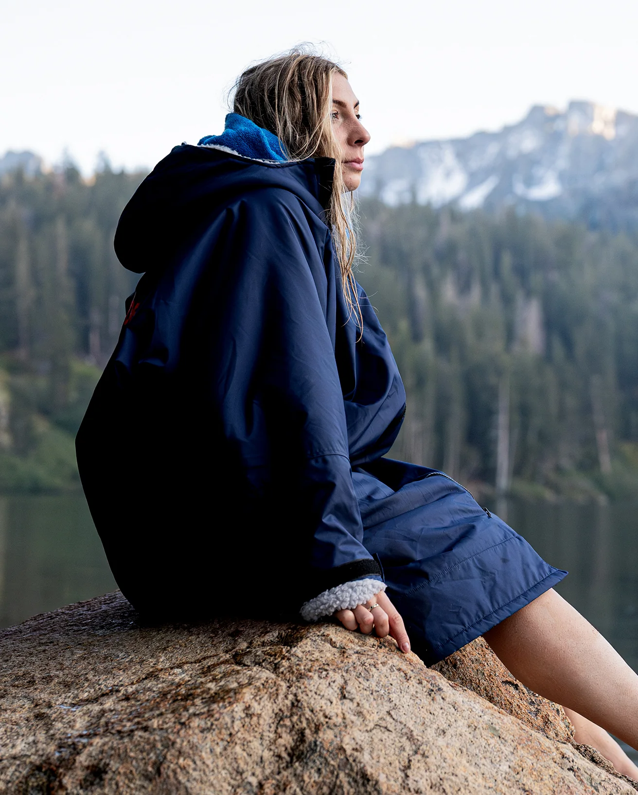 Navy Grey Advance Changing Robe - Image 15