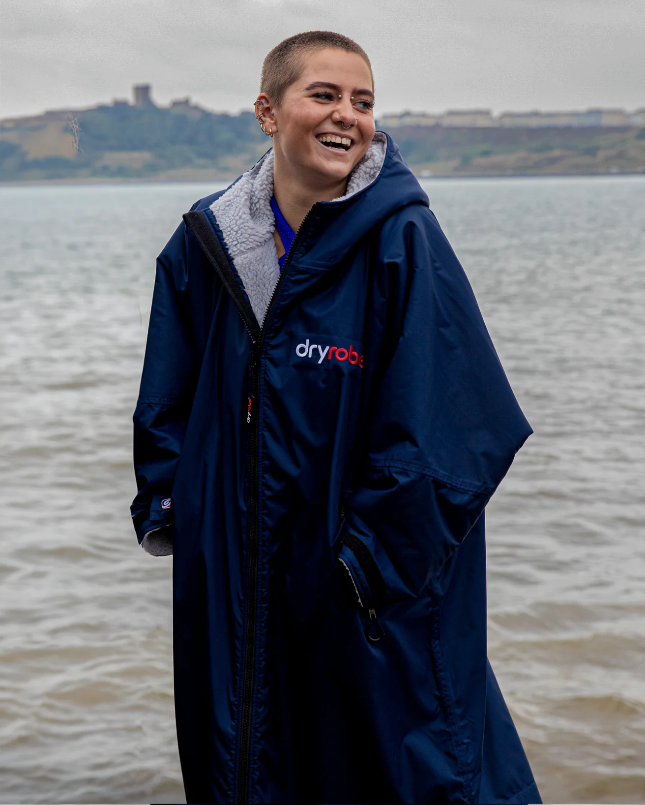 Navy Grey Advance Changing Robe - Image 16