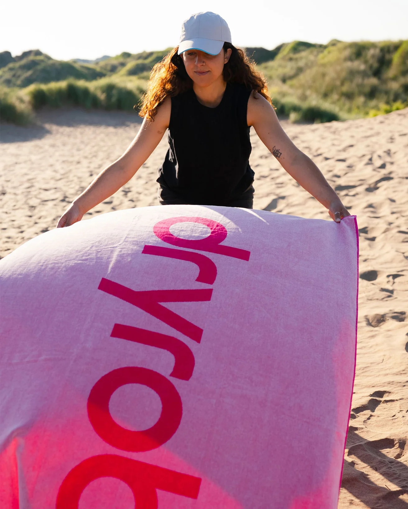 Pink Beach Towel - Image 3