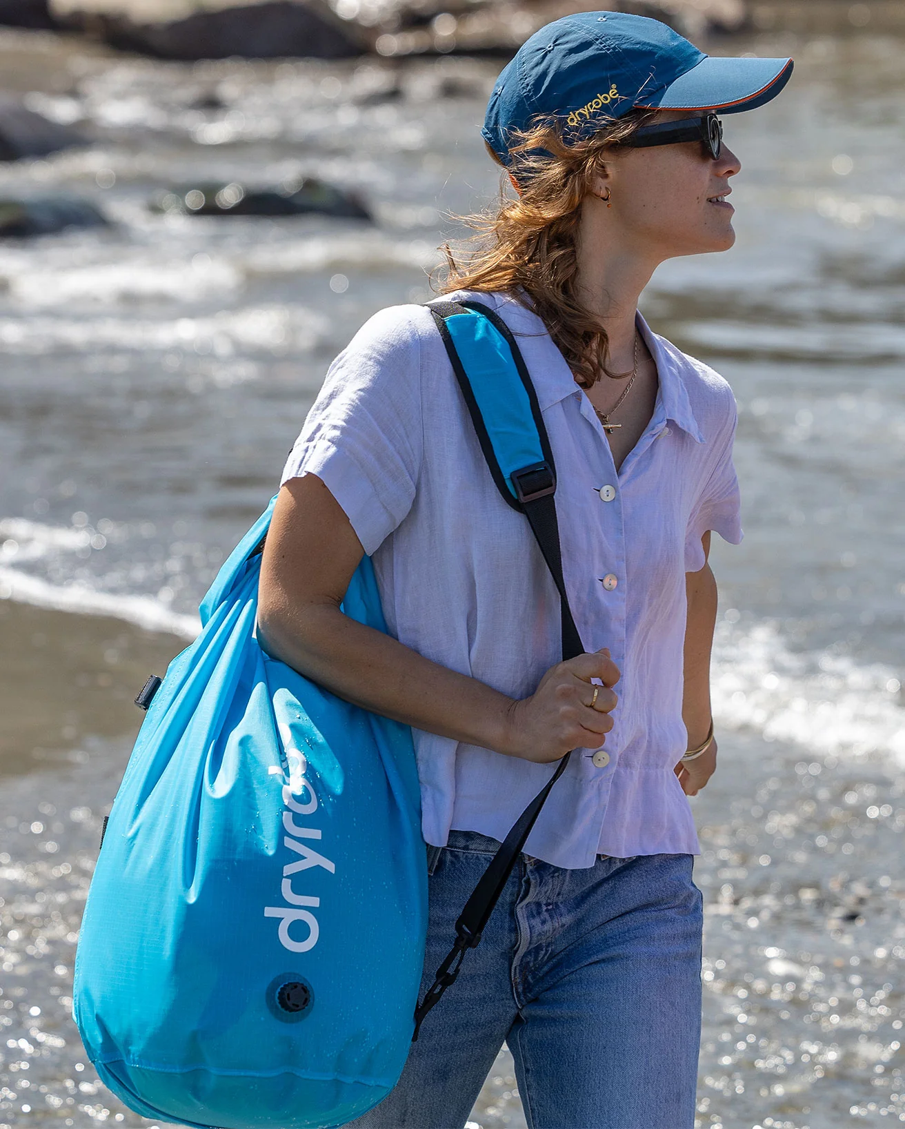 Blue Compression Travel Bag - Image 5