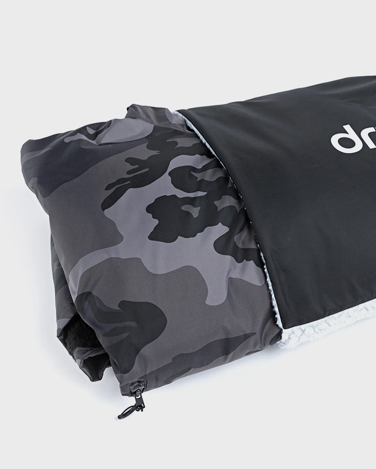 Black Red Packable Travel Cushion Cover - Image 3