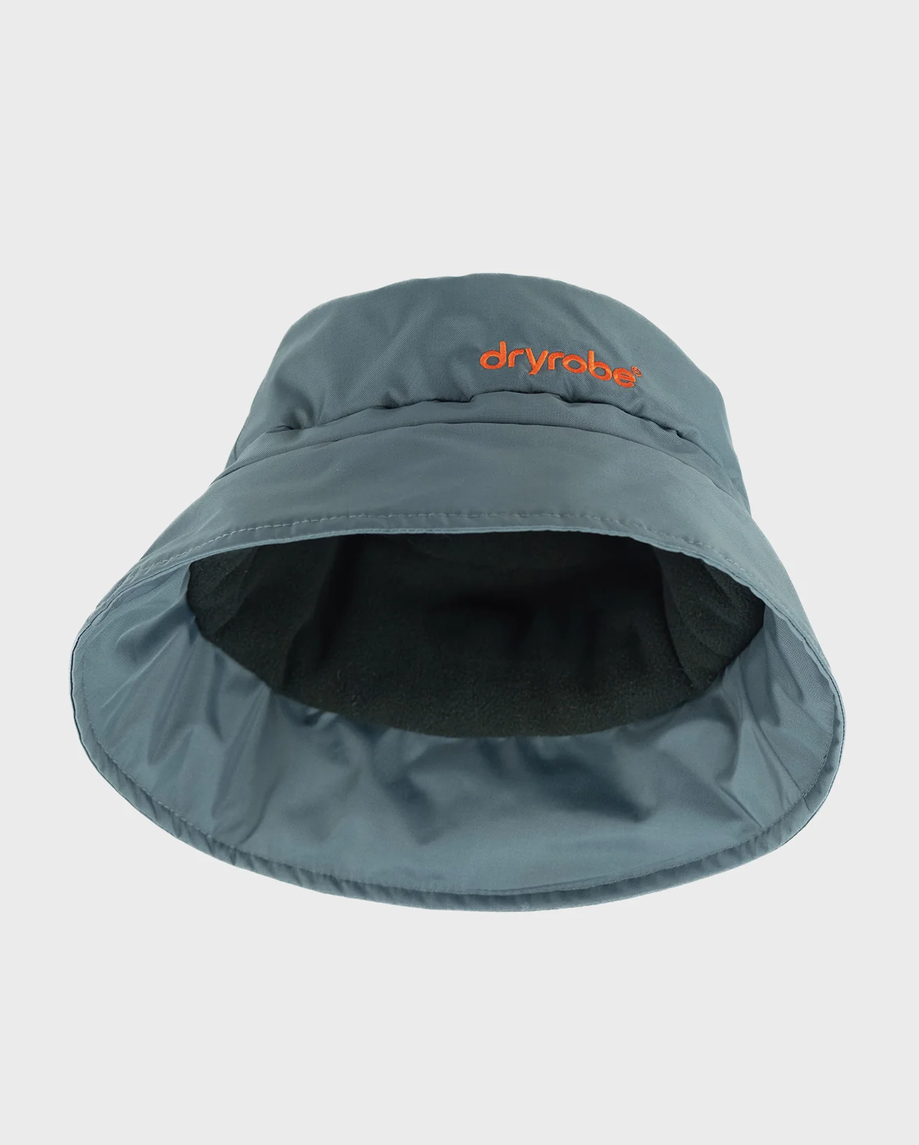 Dark Grey Fleece Lined Bucket Hat - Image 3