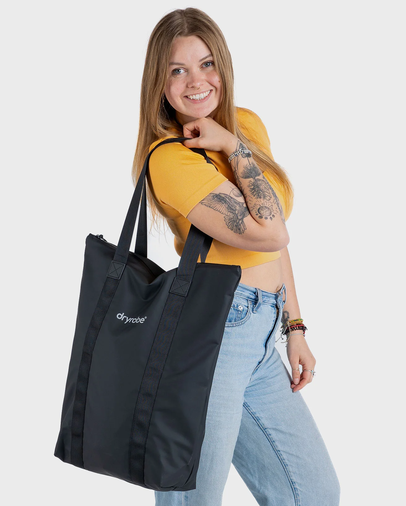Black Luxury Tote Bag - Image 3