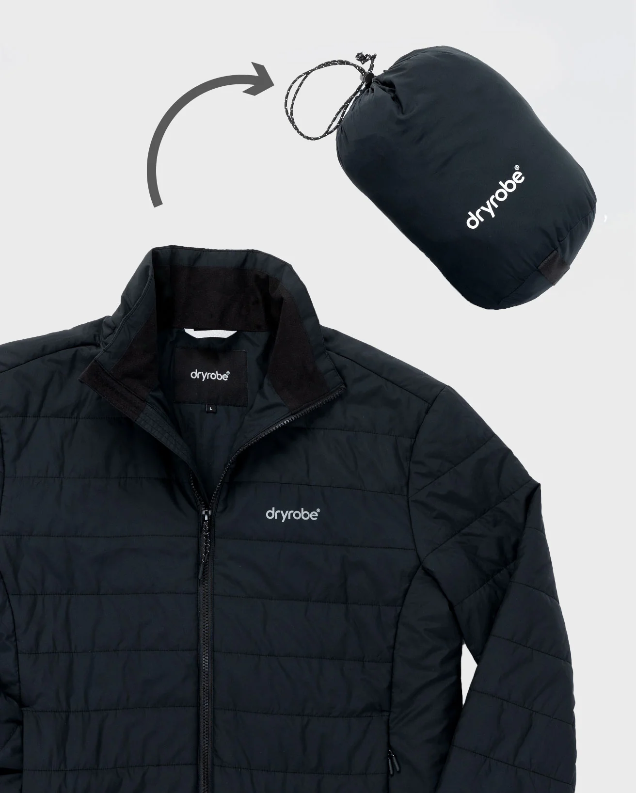 Black Women's Light Weight Jacket - Image 9