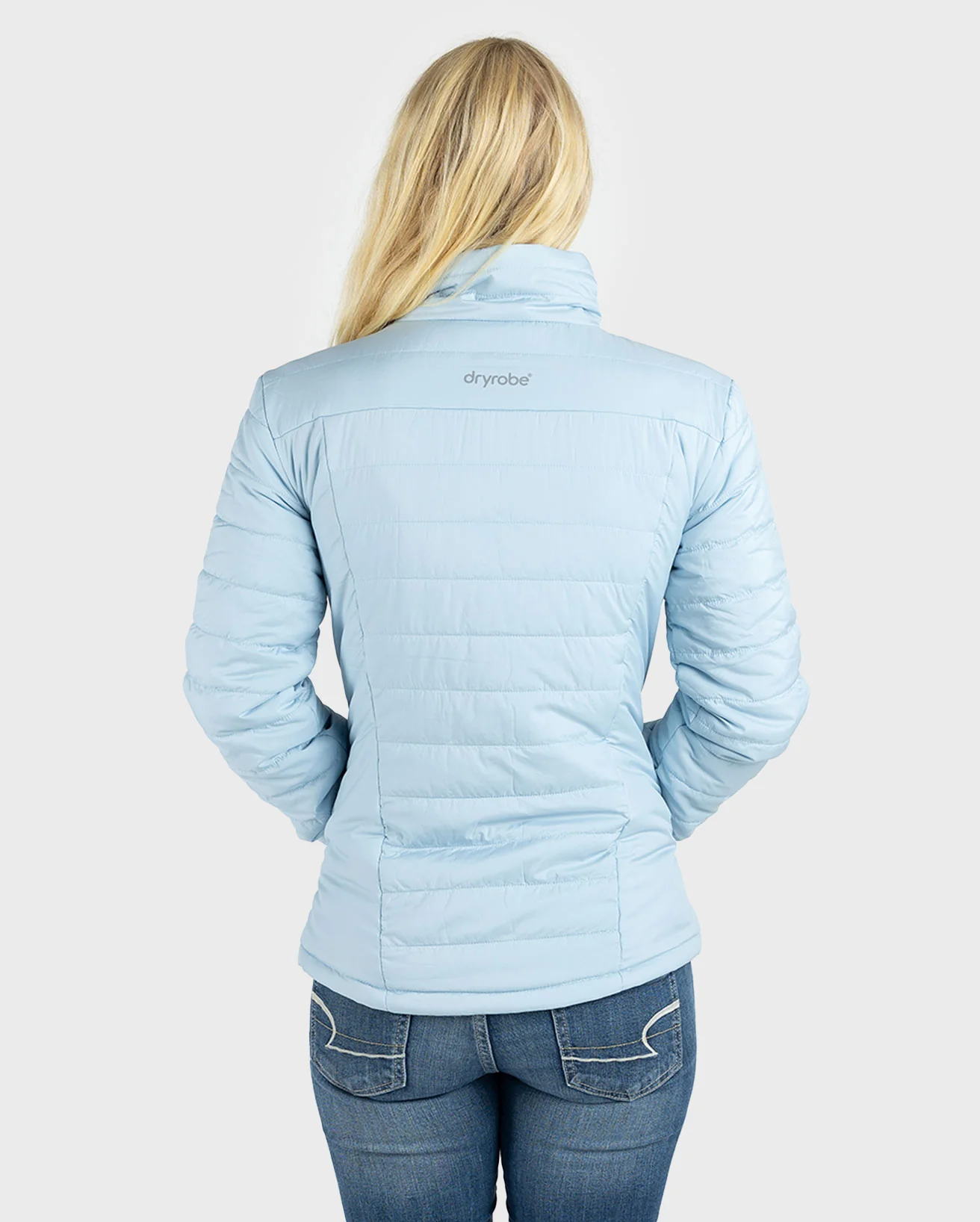 Ice Blue Women's Light Weight Jacket - Image 3