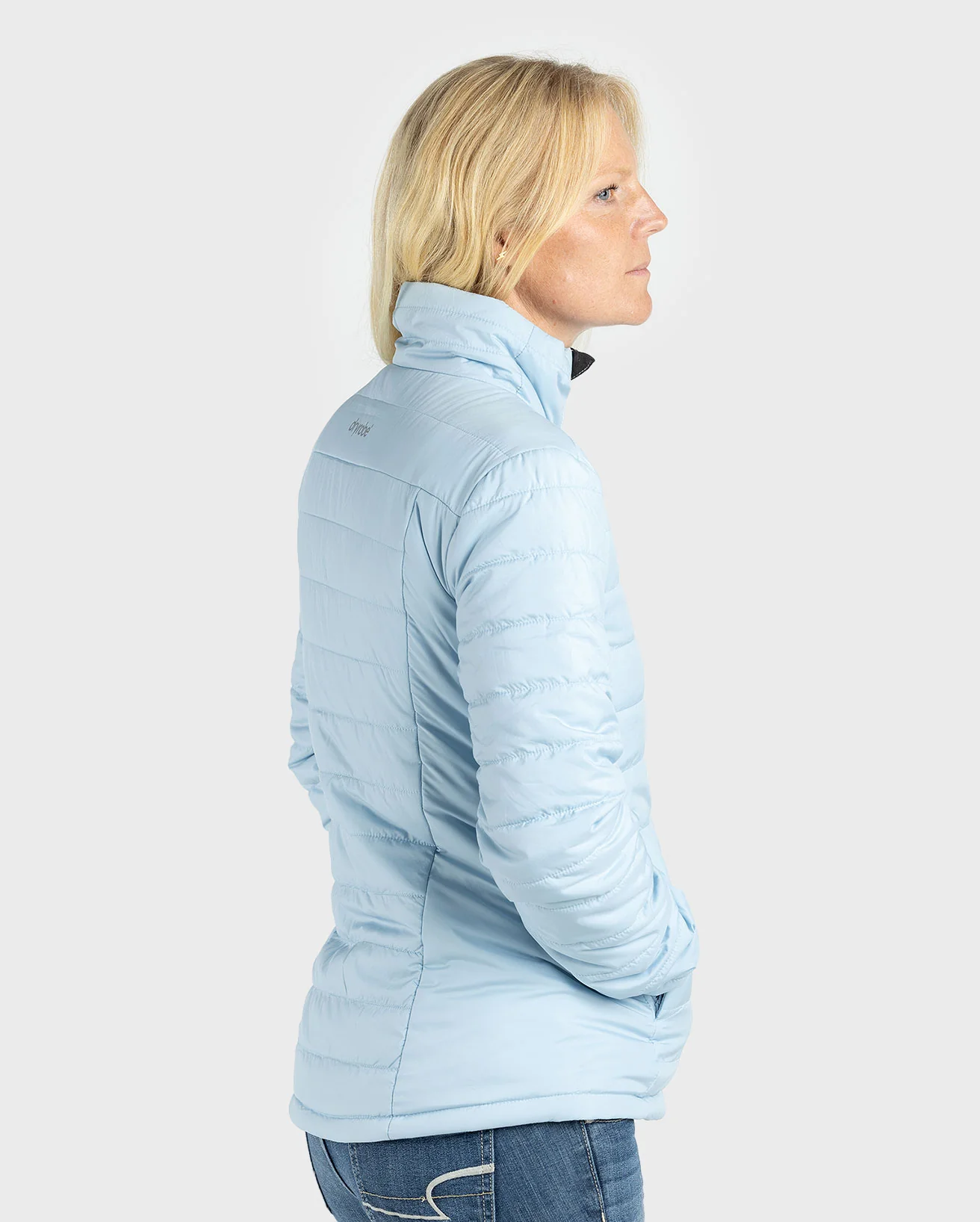 Ice Blue Women's Light Weight Jacket - Image 4