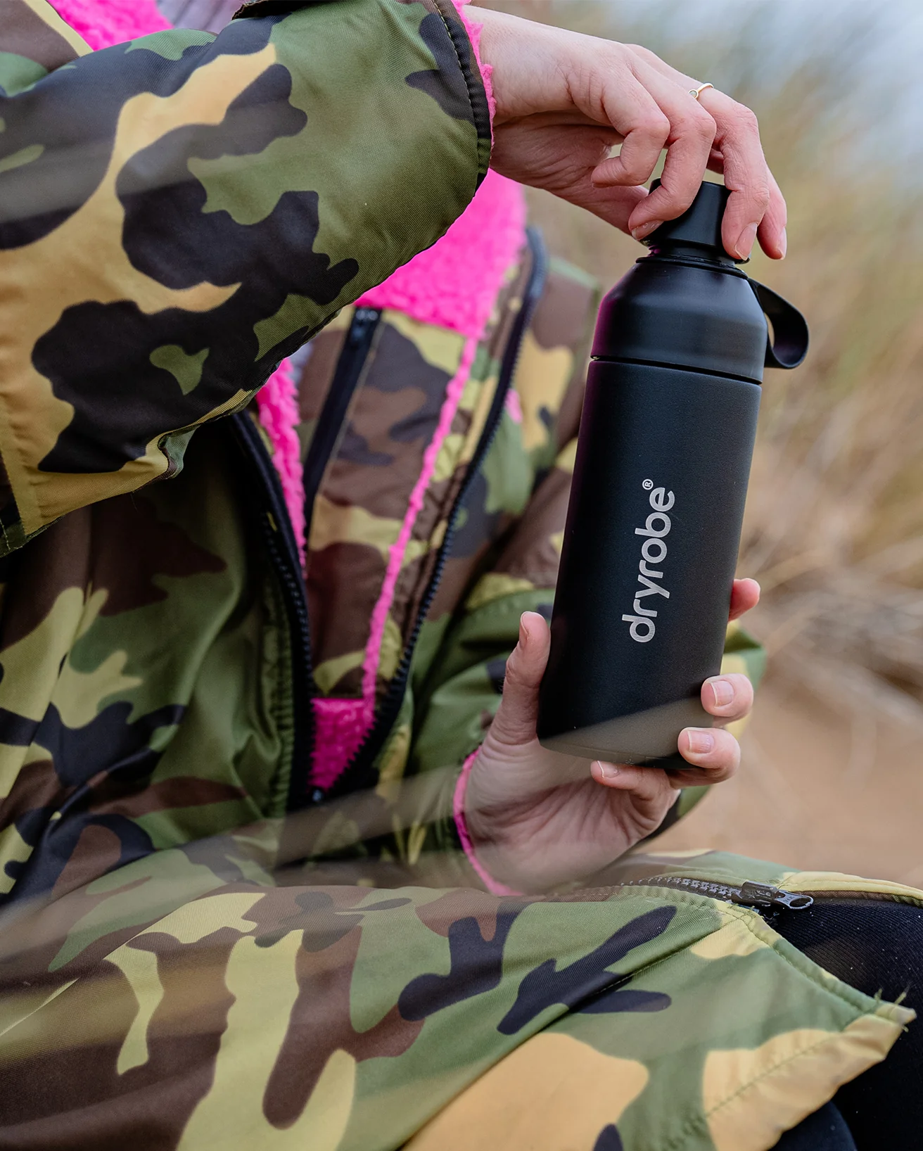 Ocean Bottle Black Water Bottle - Image 3