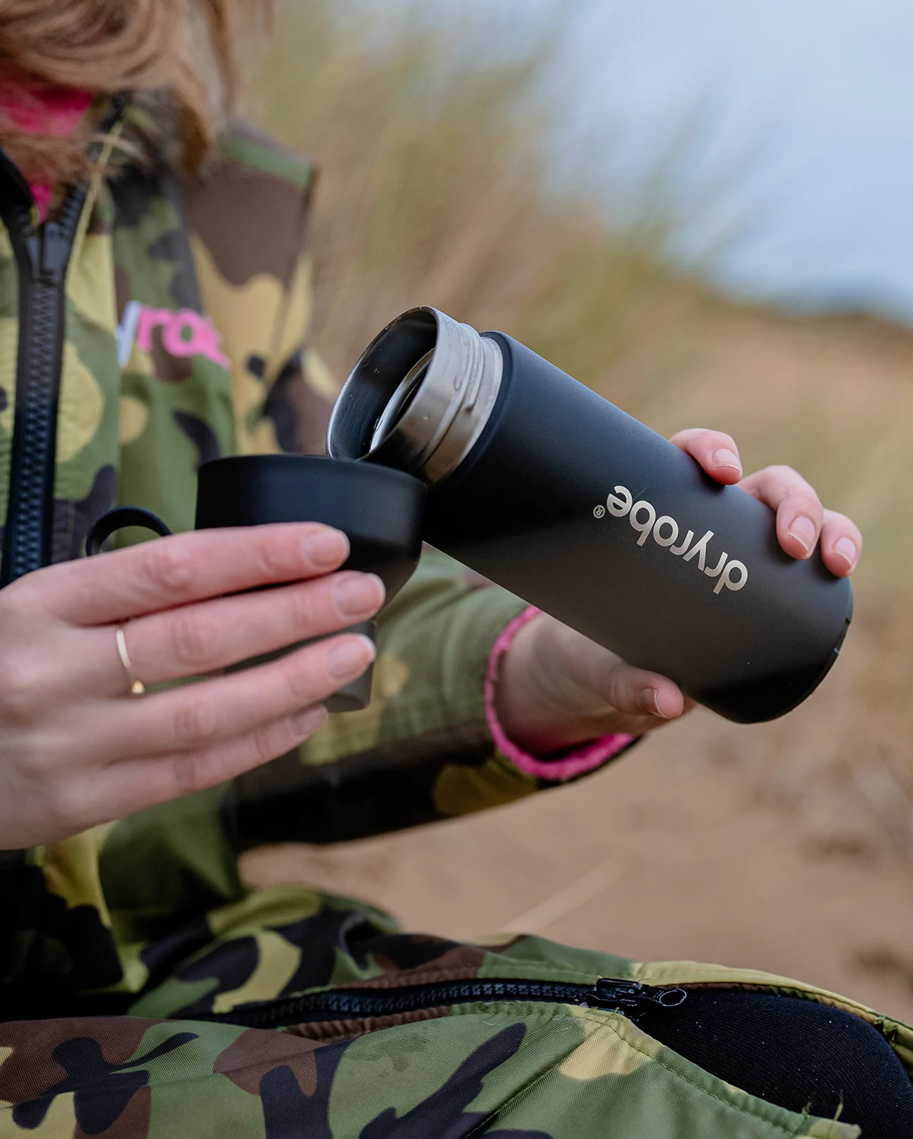 Ocean Bottle Black Water Bottle - Image 4