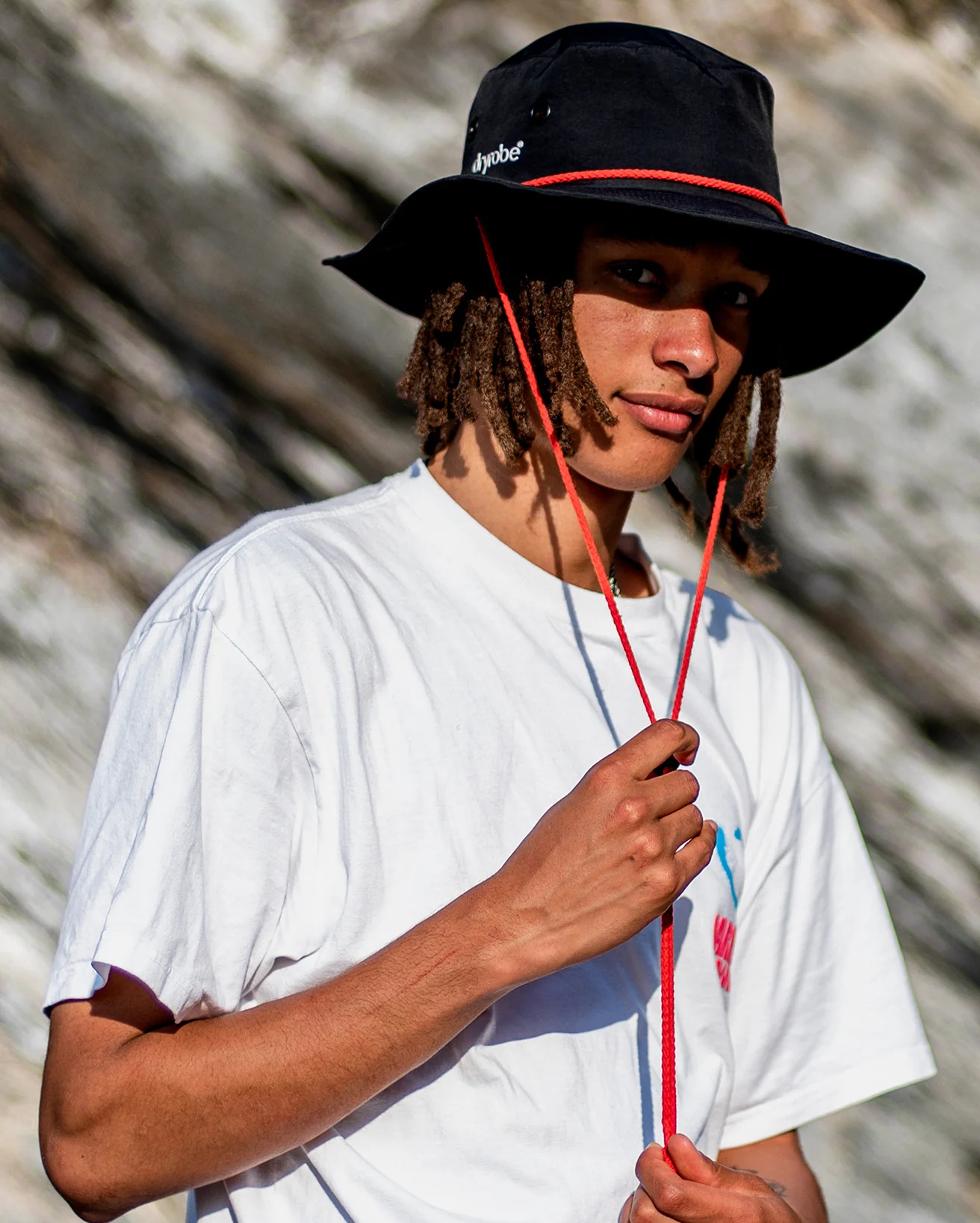 Black Quick Dry Brimmed Hat - Image 5