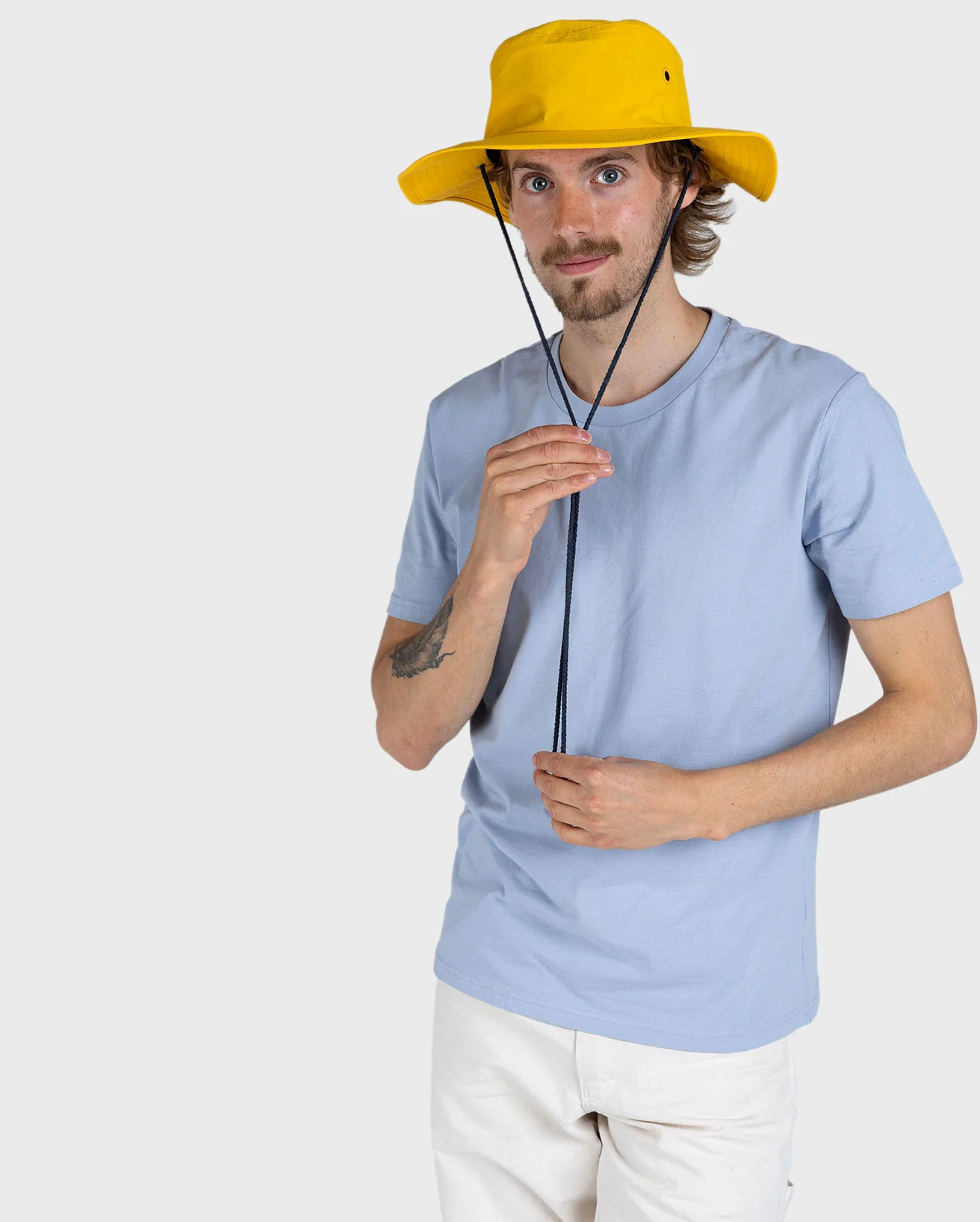Yellow Quick Dry Brimmed Hat - Image 10